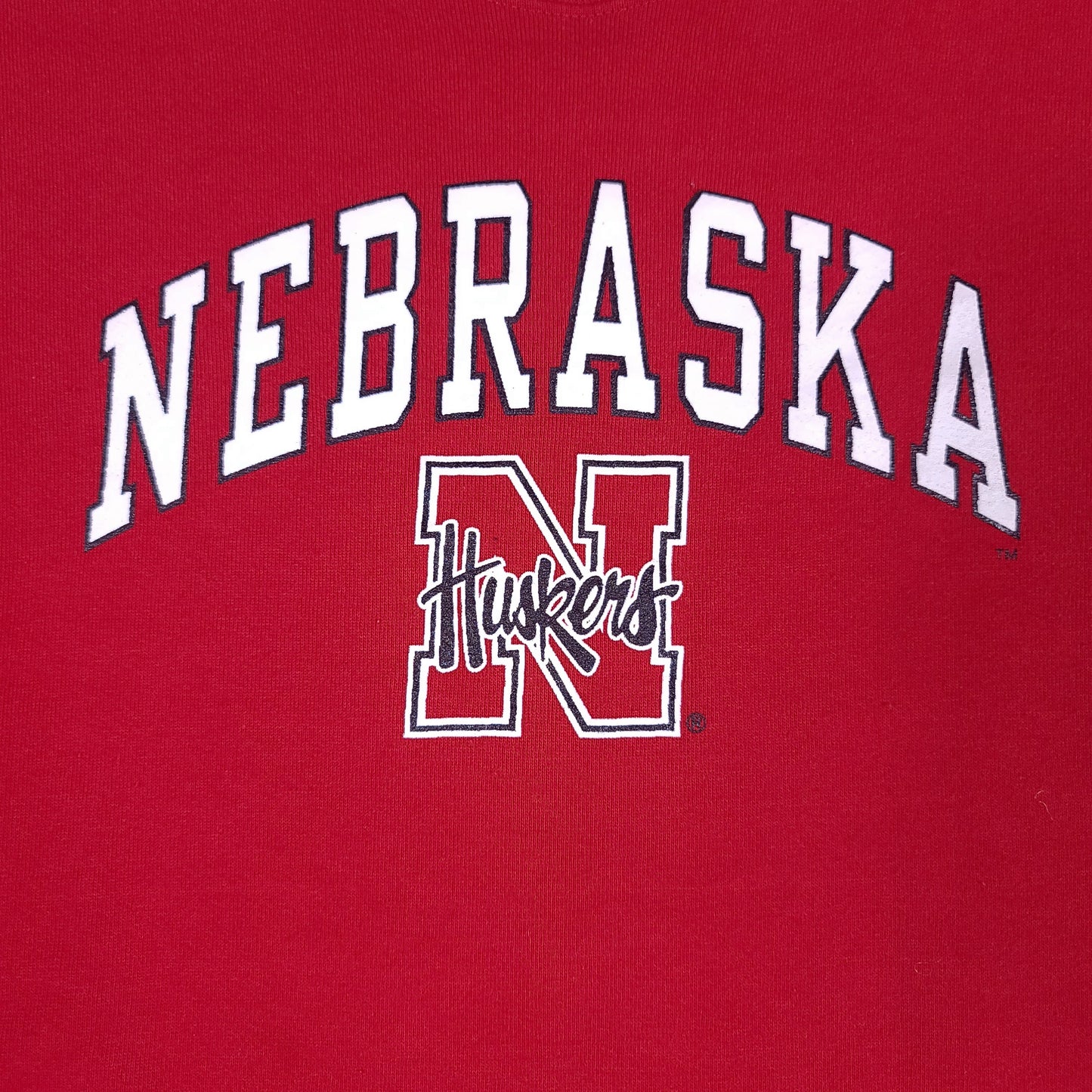 University of Nebraska Sweatshirt Russell Athletic Red