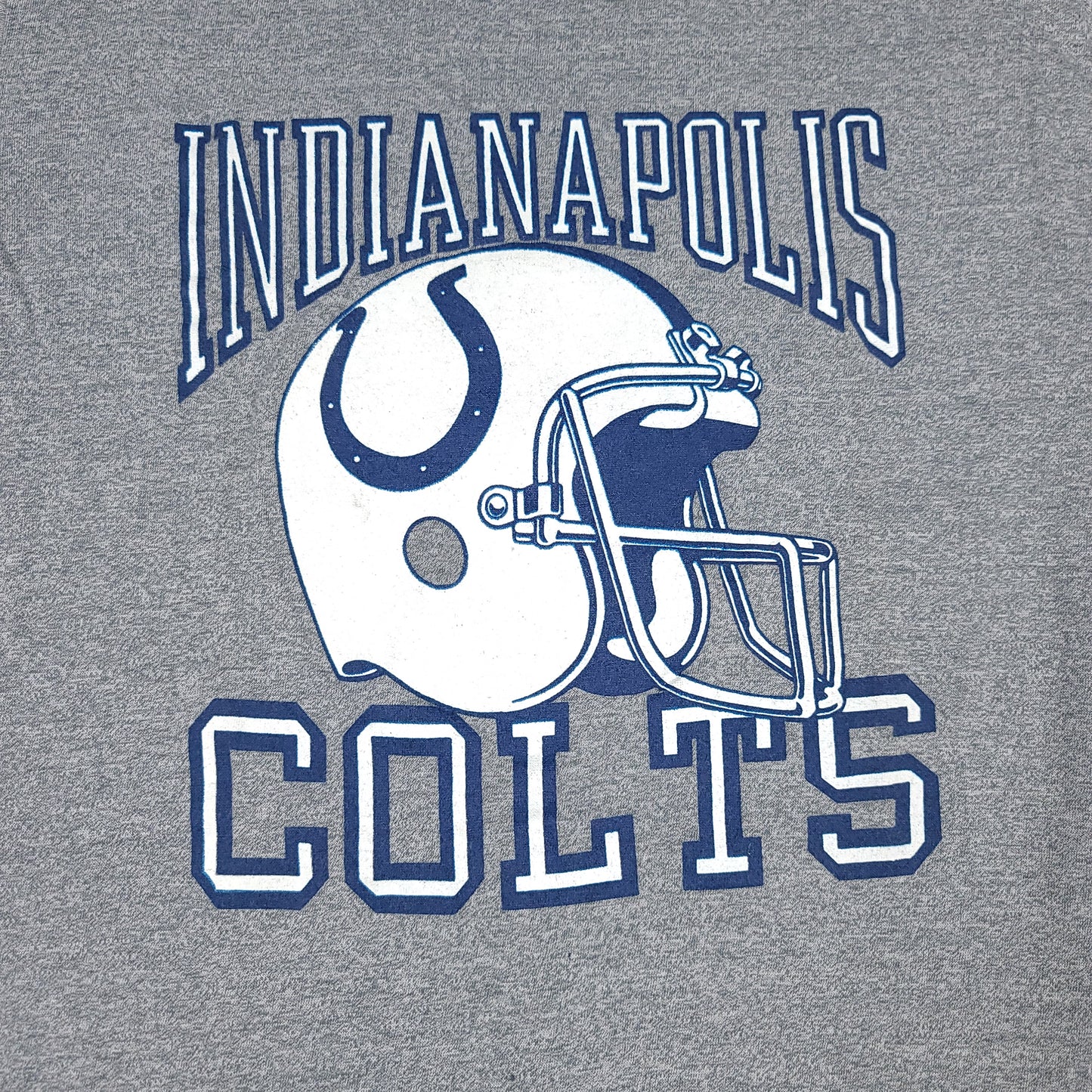 Vintage Indianapolis Colts Shirt NFL Gray Logo 7