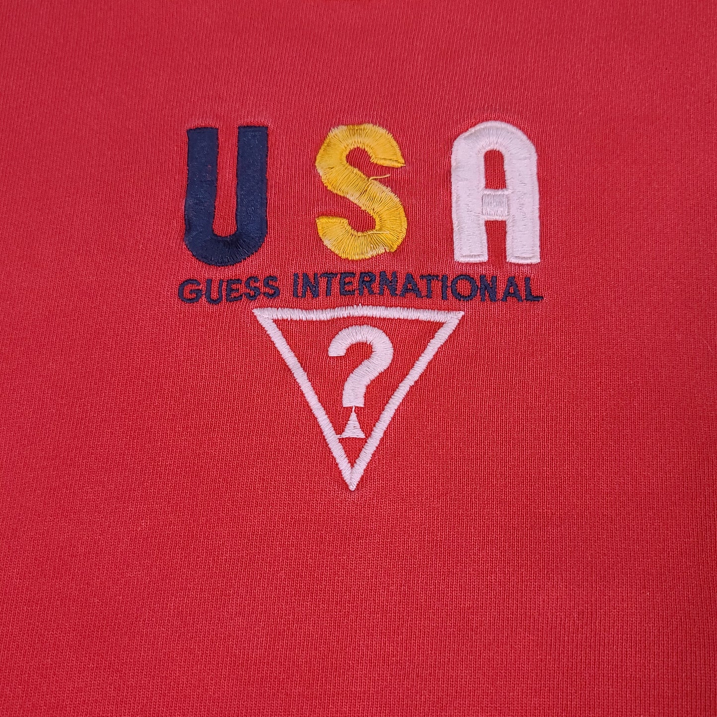 Vintage Guess USA Red Sweatshirt