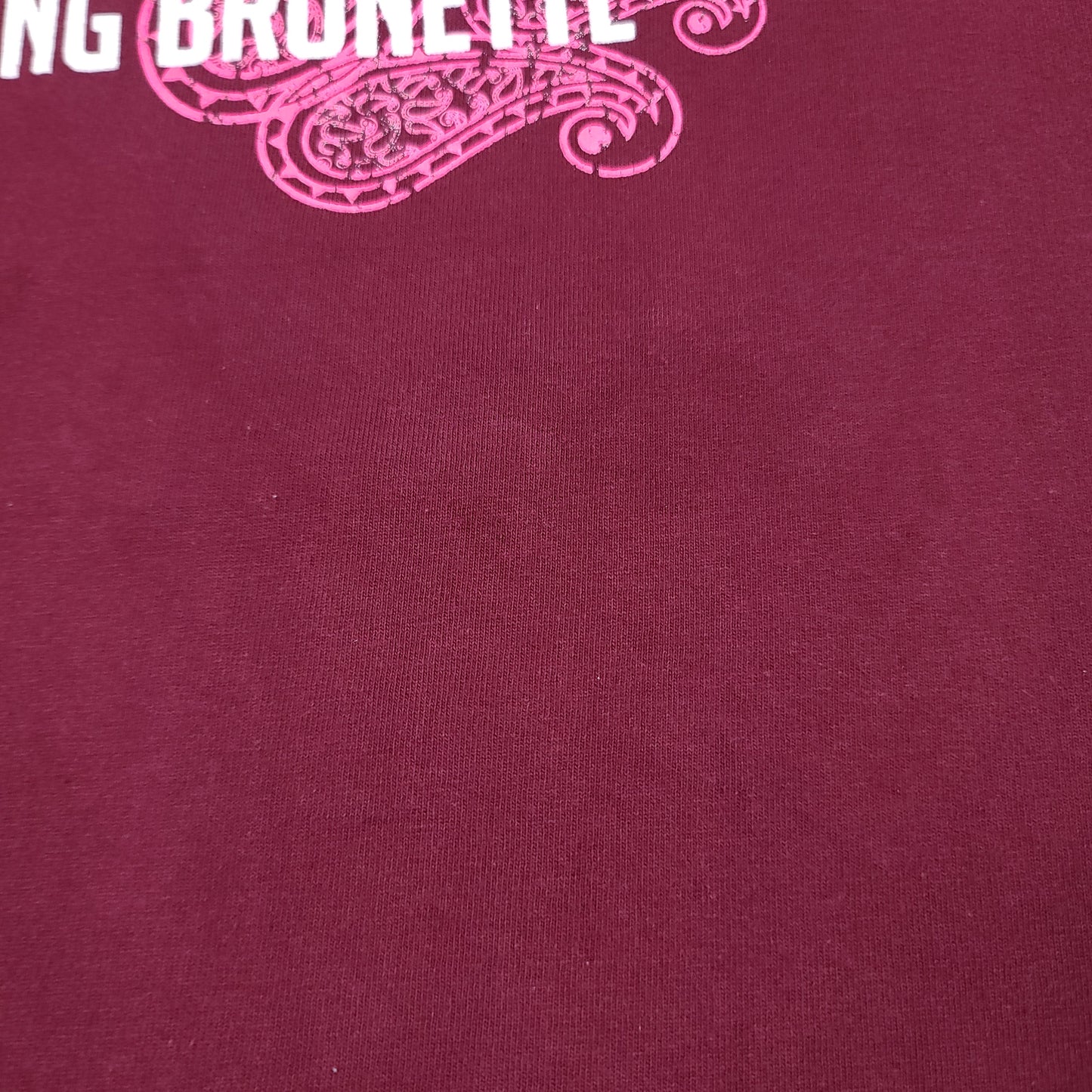 It's Better Being Brunette Maroon Tee