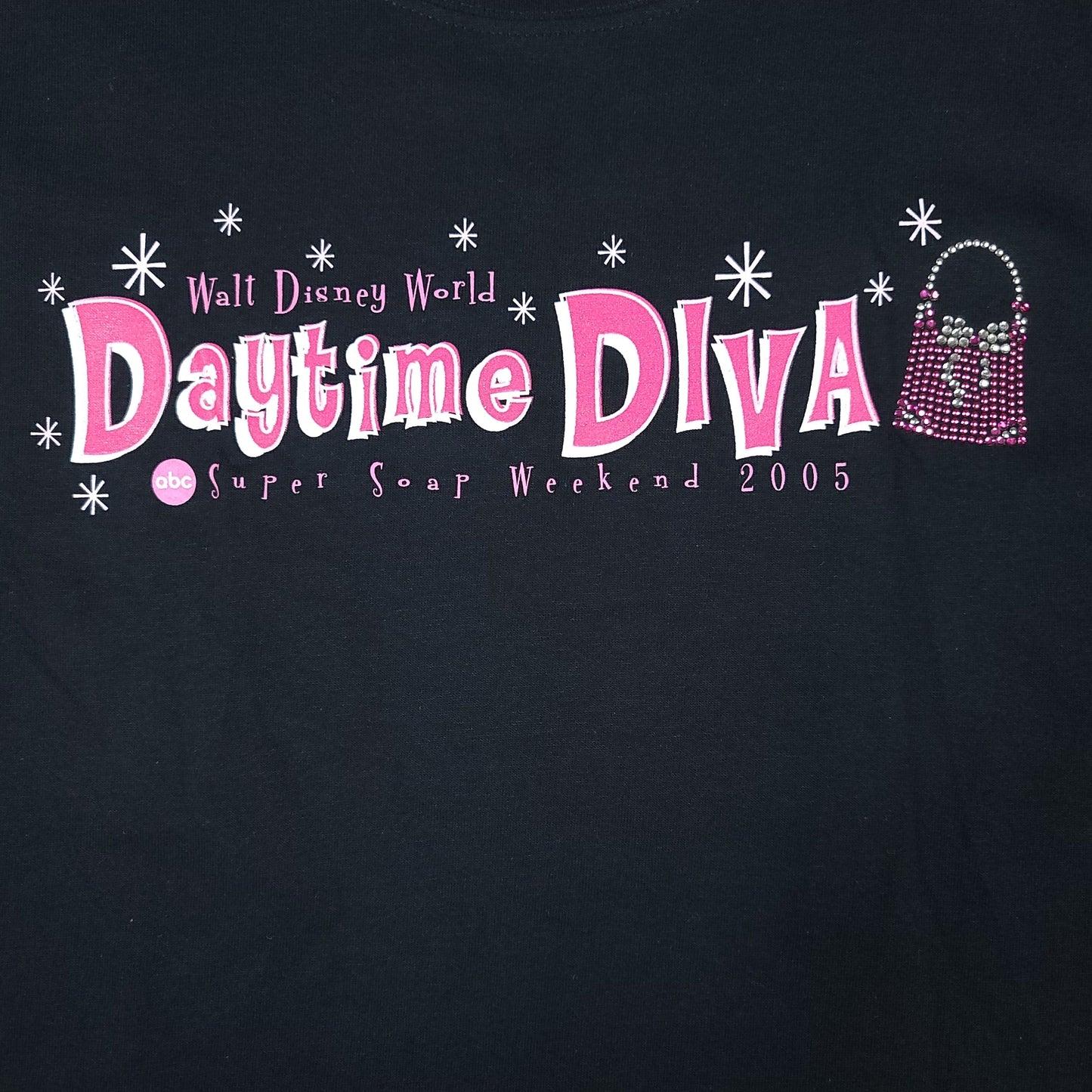 Vintage Disney Shirt Black Daytime Diva Tee