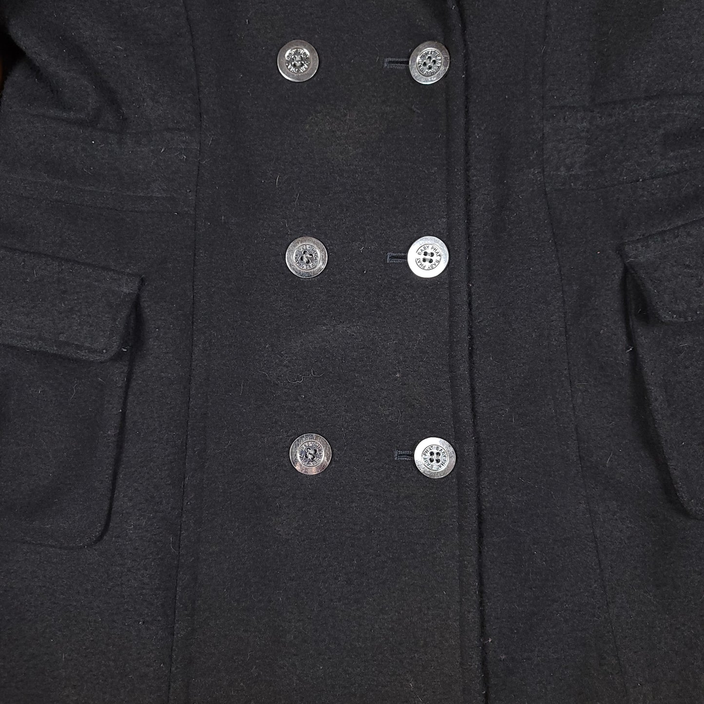 Vintage Y2K Phat Farm Youth Pea Coat