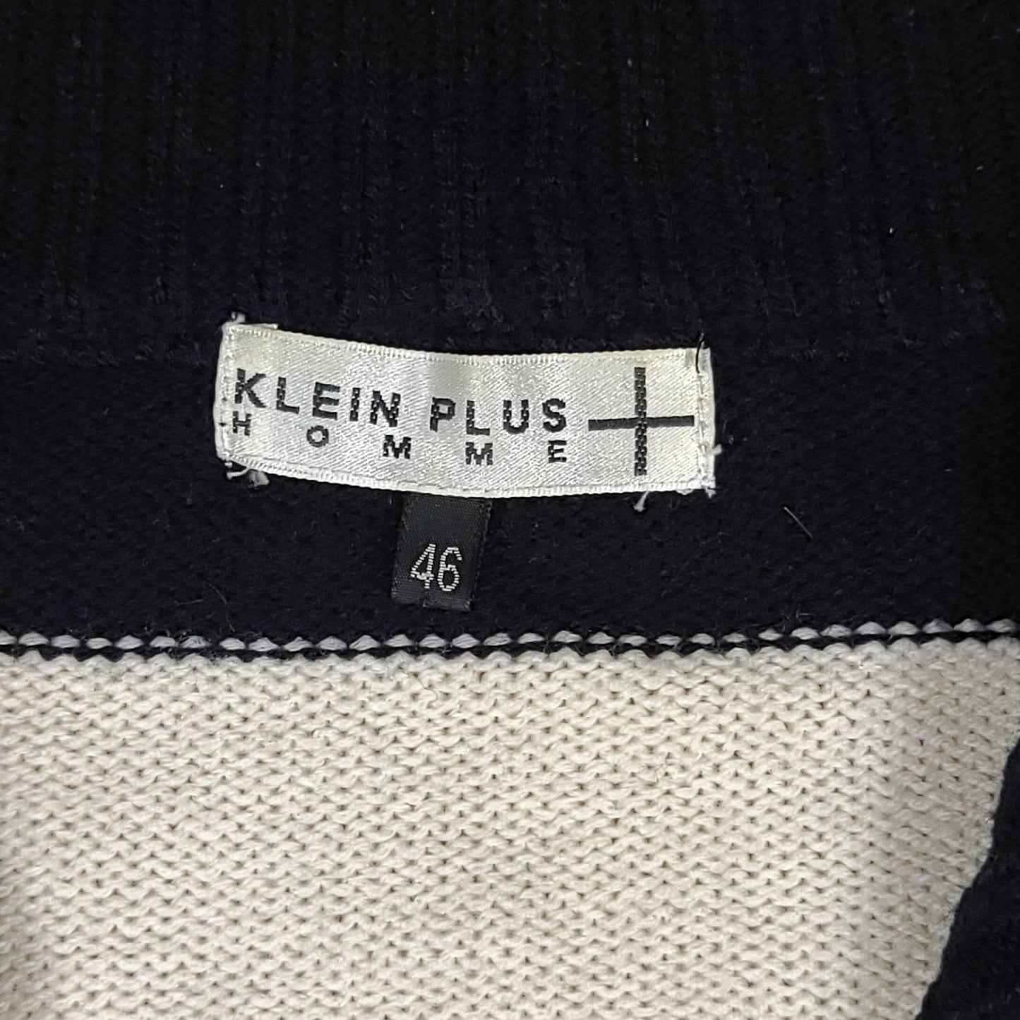Klein Plus Homme Knit Full Zip Sweater