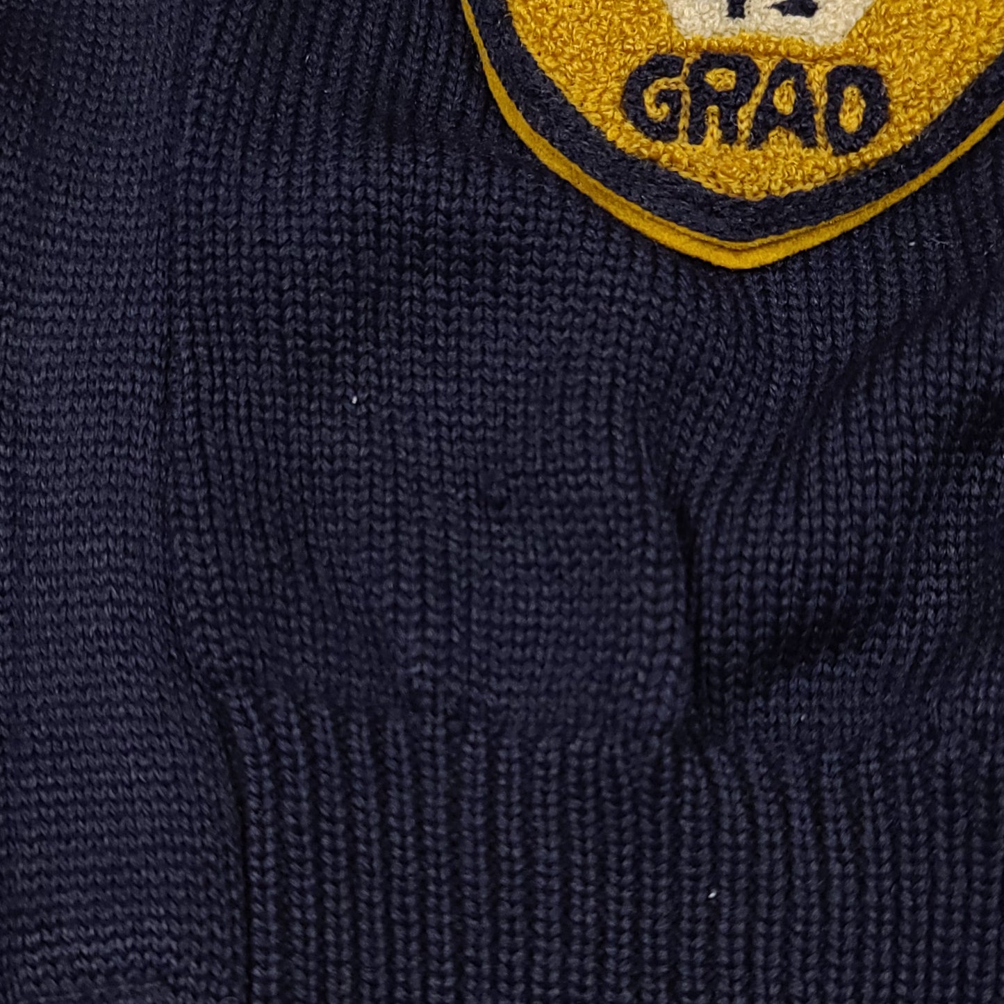 Vintage Tilden Tech High School Wool Varsity Jacket