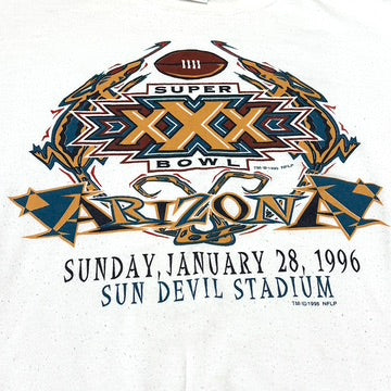 Vintage Super Bowl Sweatshirt XXX 1996 Arizona