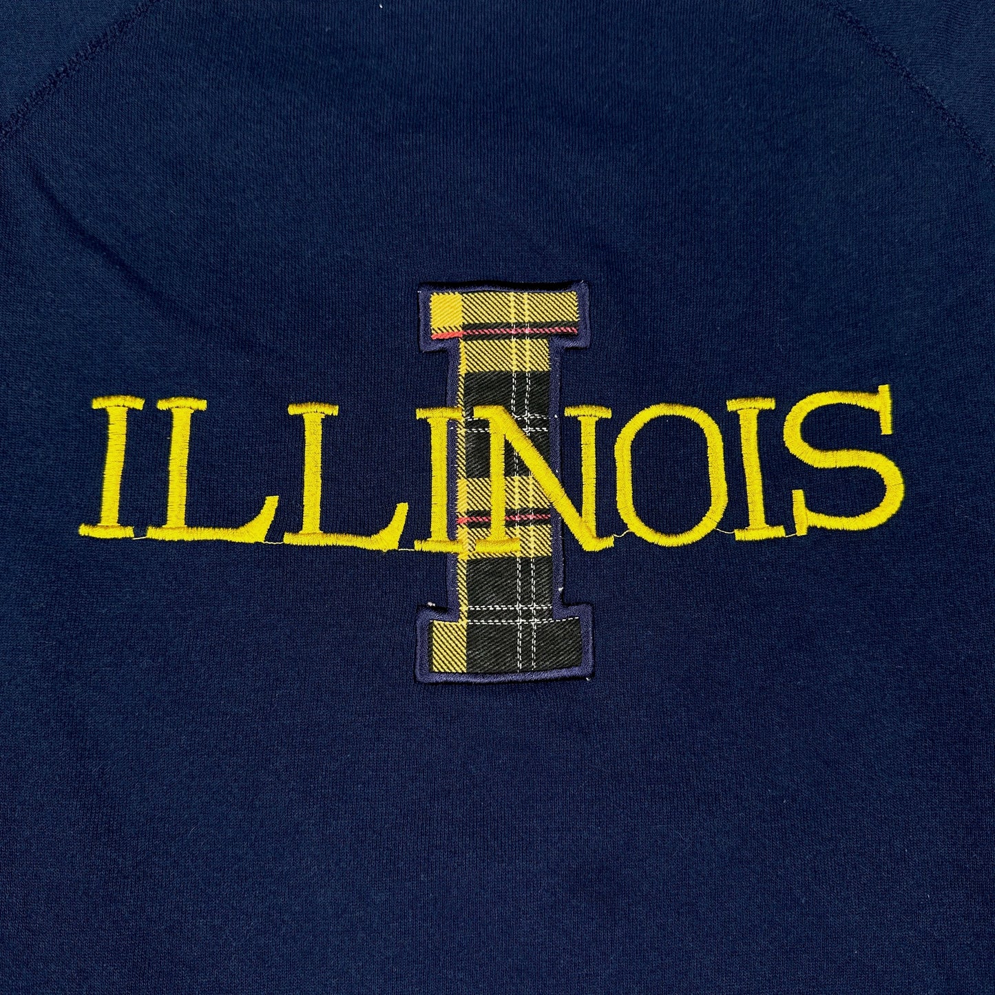 Vintage University of Illinois Sweatshirt Embroidered