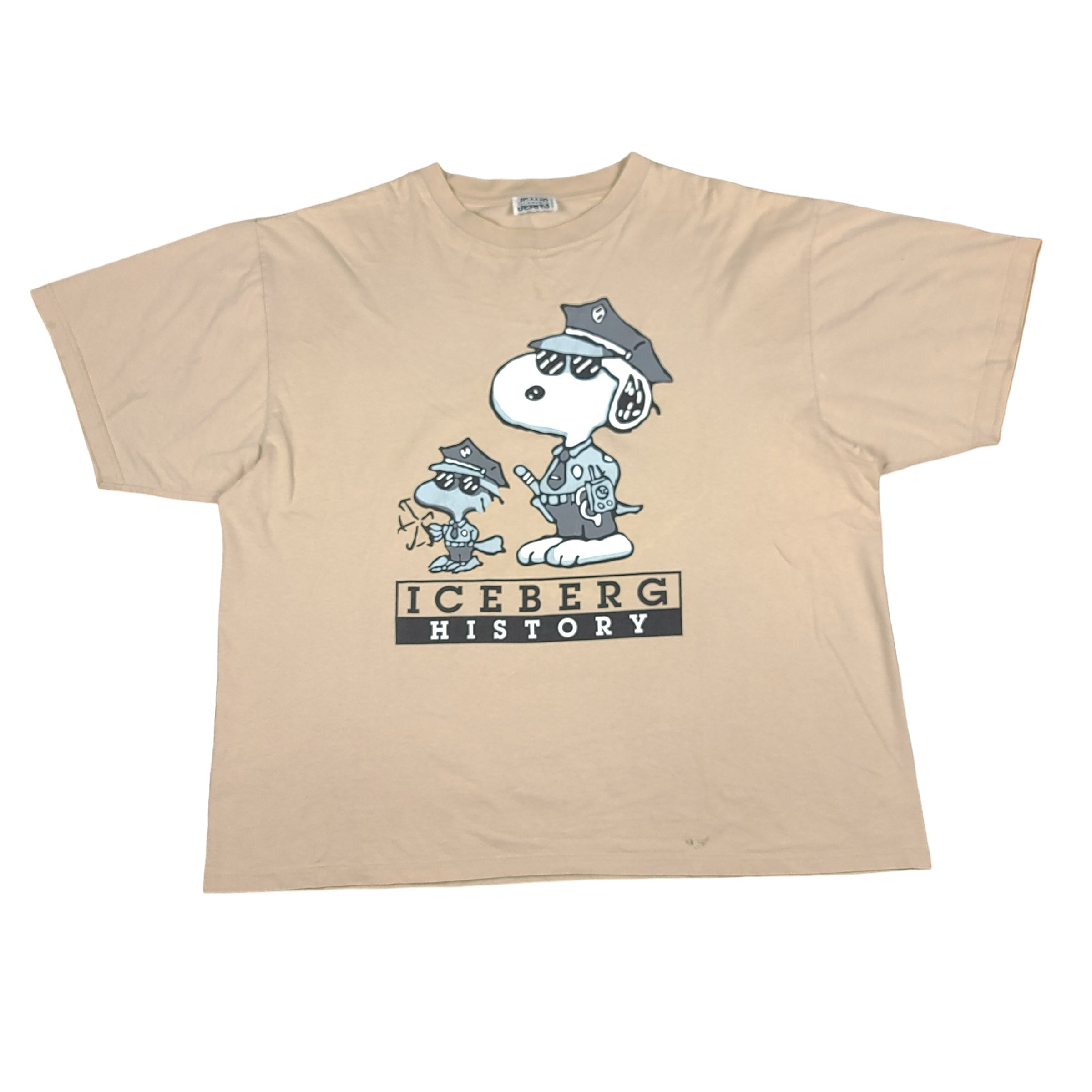 Vintage Iceberg History Beige Shirt LayersChicago