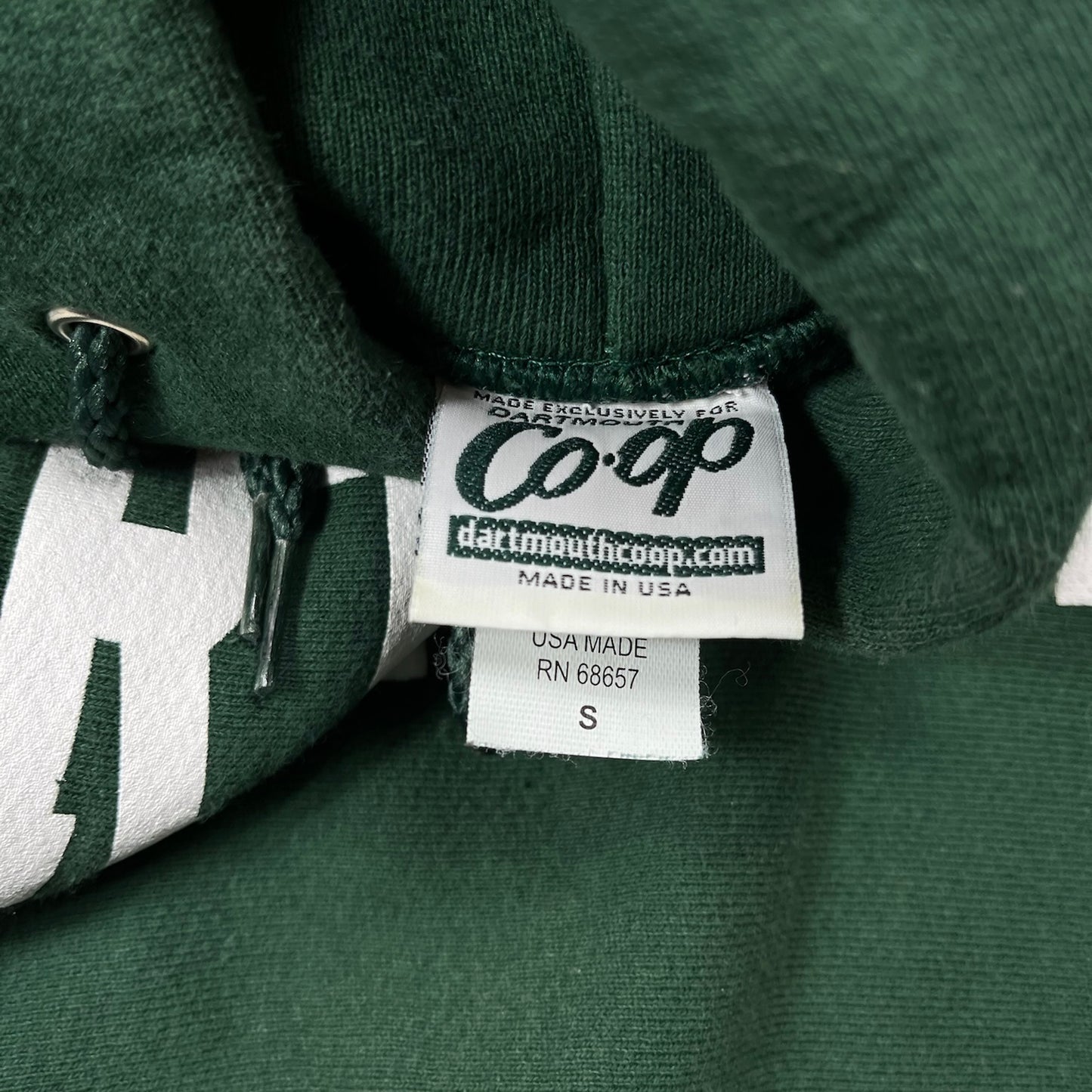 Vintage Dartmouth College Hoodie Green