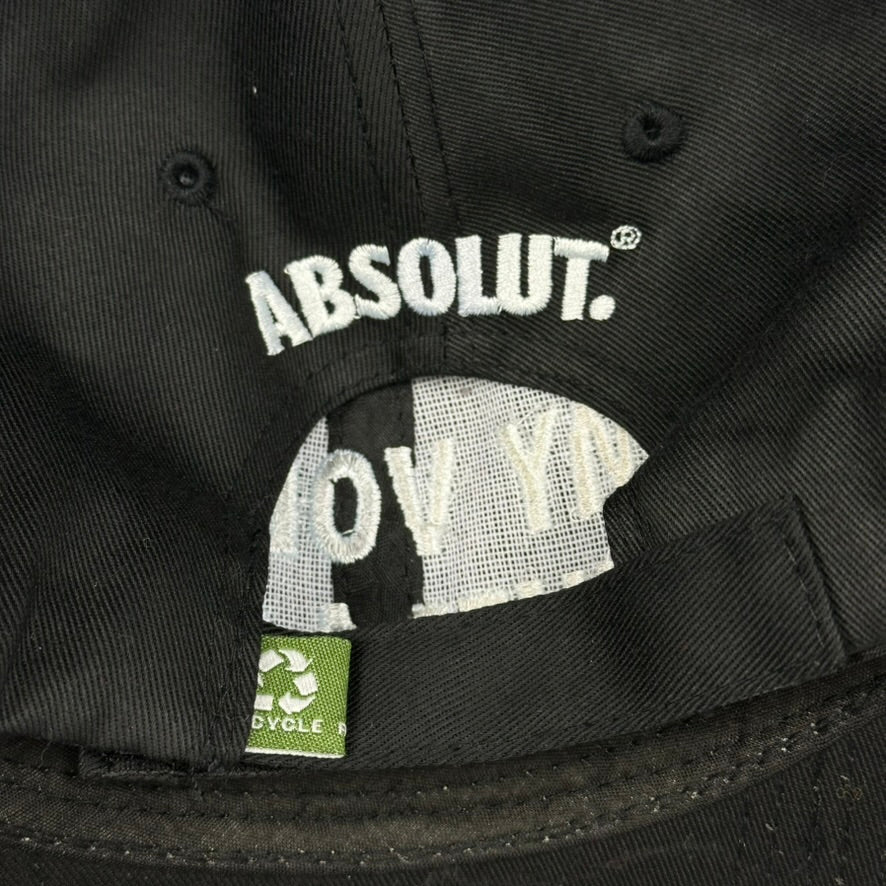 Absolut Vodka Hat Hook & Loop Back