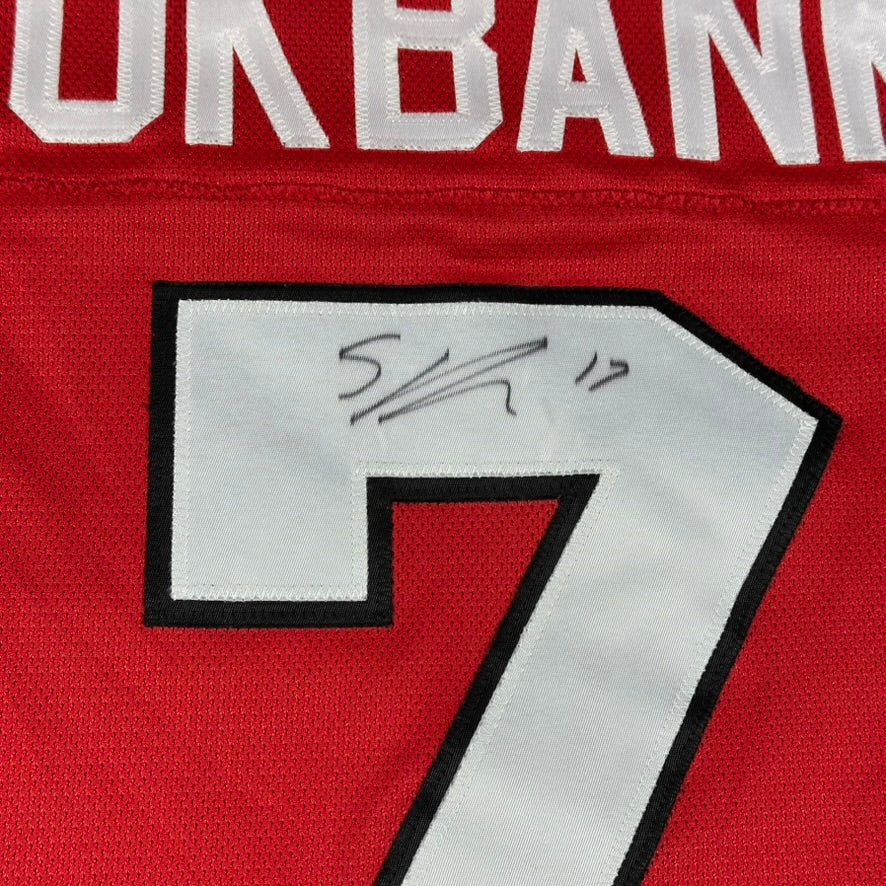 Blackhawks Jersey Brookbanks Game Issued Autographed