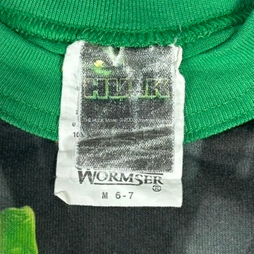 Vintage The Incredible Hulk Shirt Wormser Hulk Bash Youth