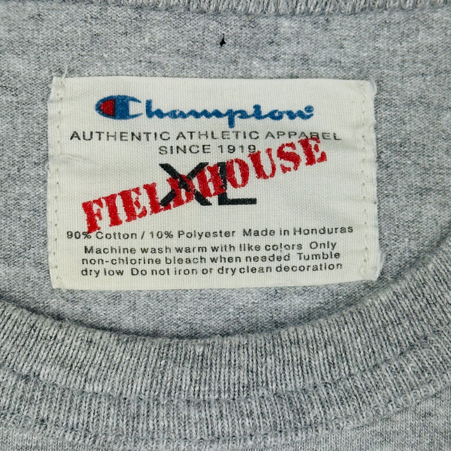 Vintage Northwestern University Swimming Gray Champion Tee