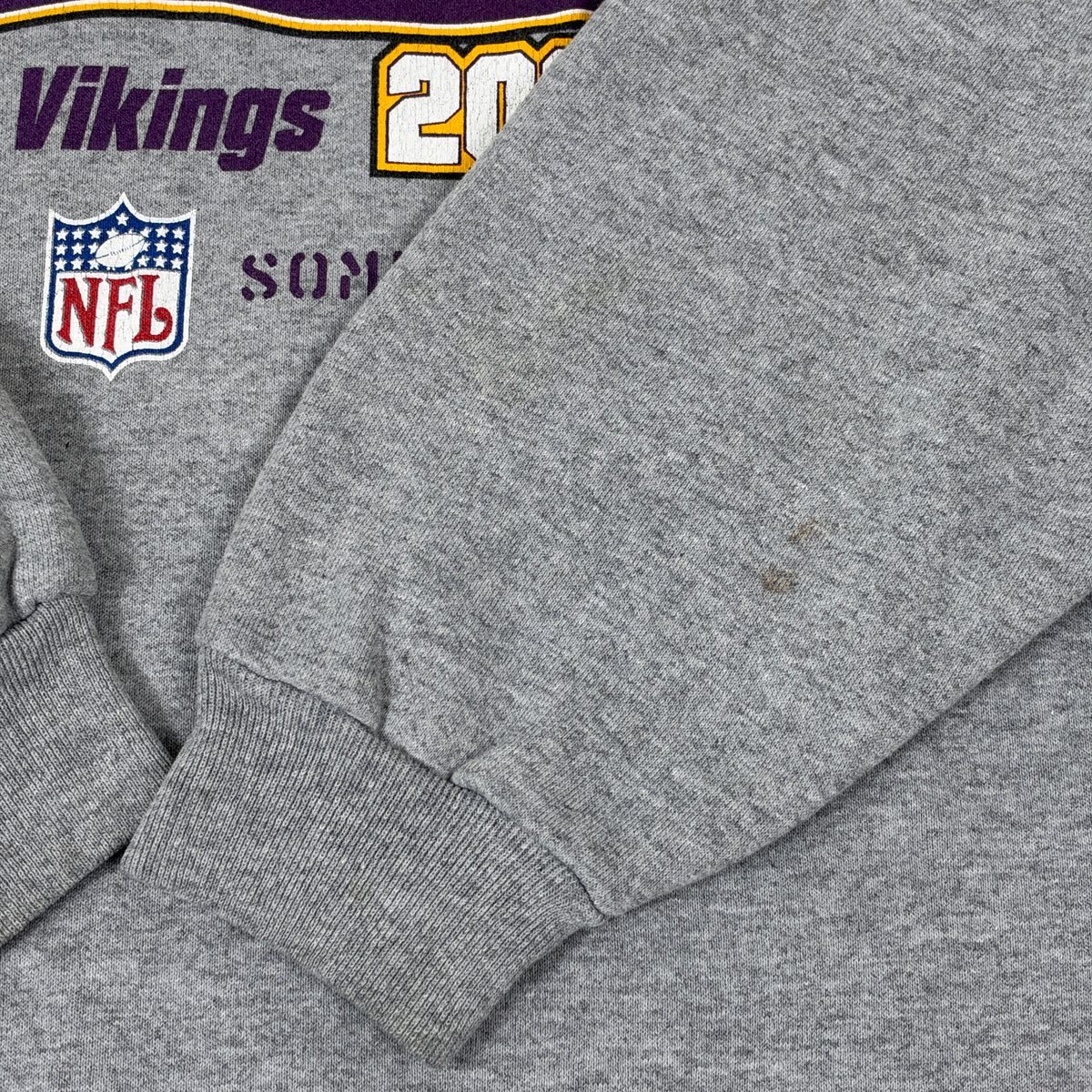 Vintage Minnesota Vikings Sweatshirt NFC Champions 2000