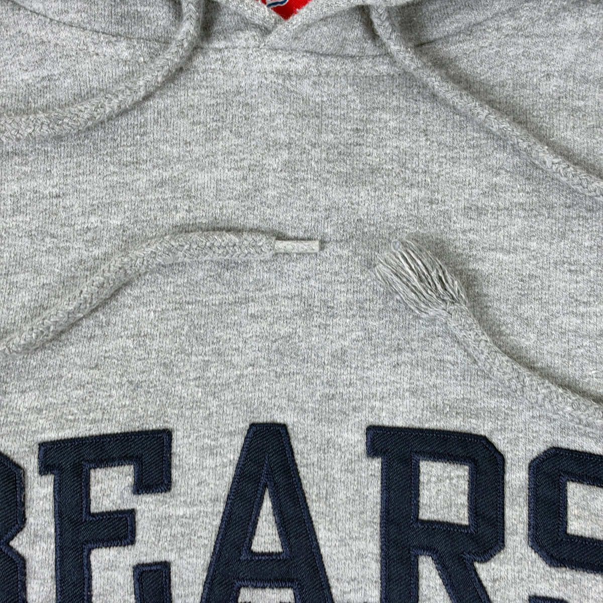 Vintage Chicago Bears Hoodie Gray NFL