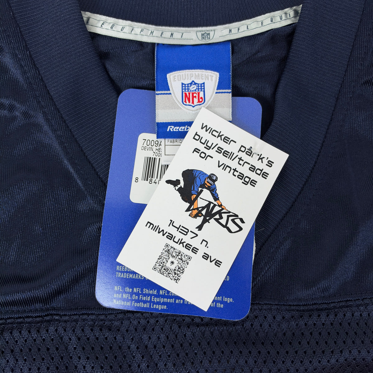 Devin Hester Vintage Chicago Bears Jersey Blue