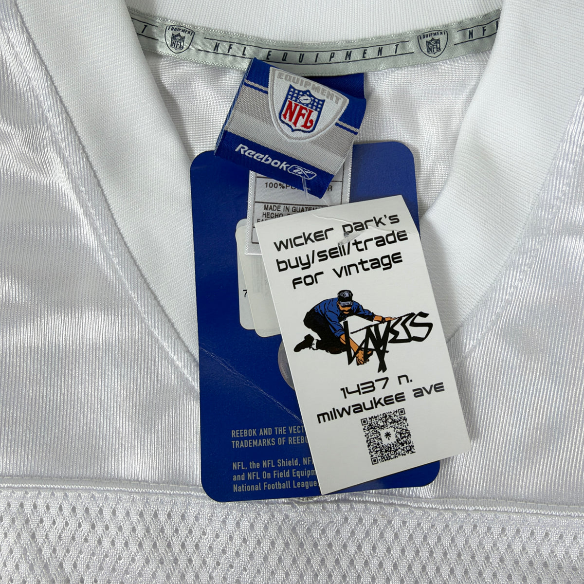 Brian Urlacher Vintage Chicago Bears Jersey White