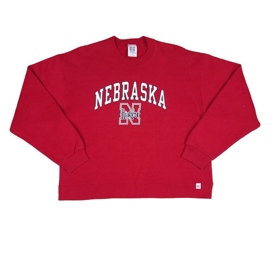 University of Nebraska Sweatshirt Russell Athletic Red