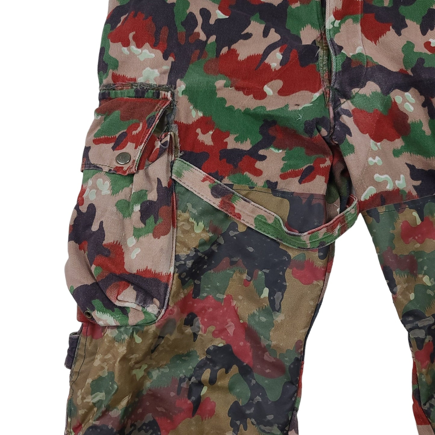 Vintage Swiss Army Alpenflage Camo M70 Combat Pants