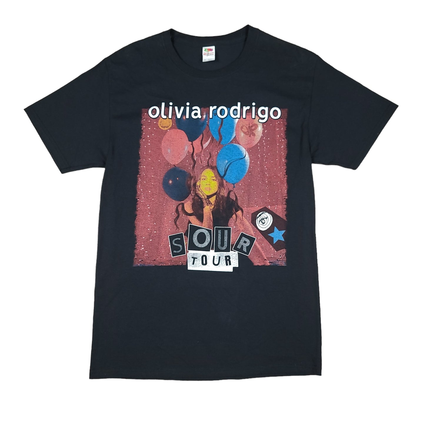 Olivia Rodrigo Black Sour Tour Tee