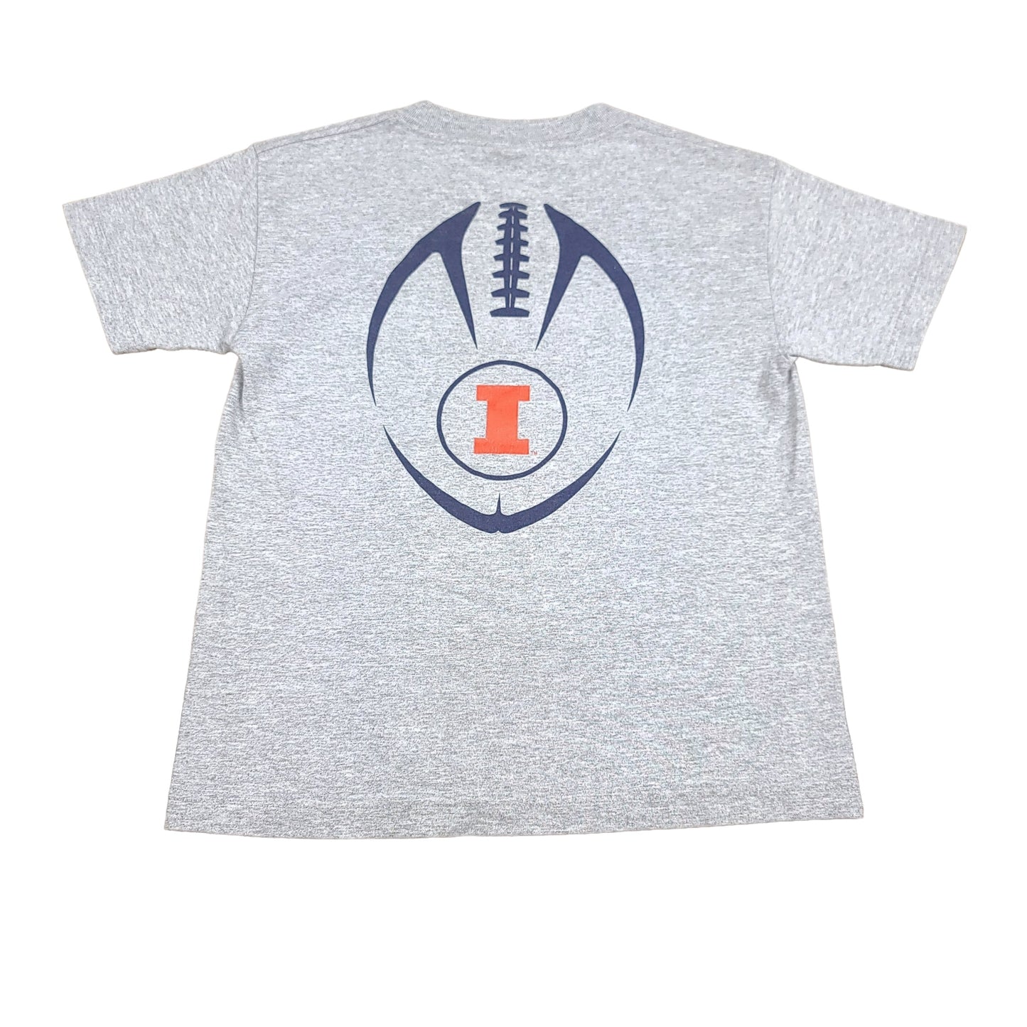 University of Illinois Football Shirt Nike Gray