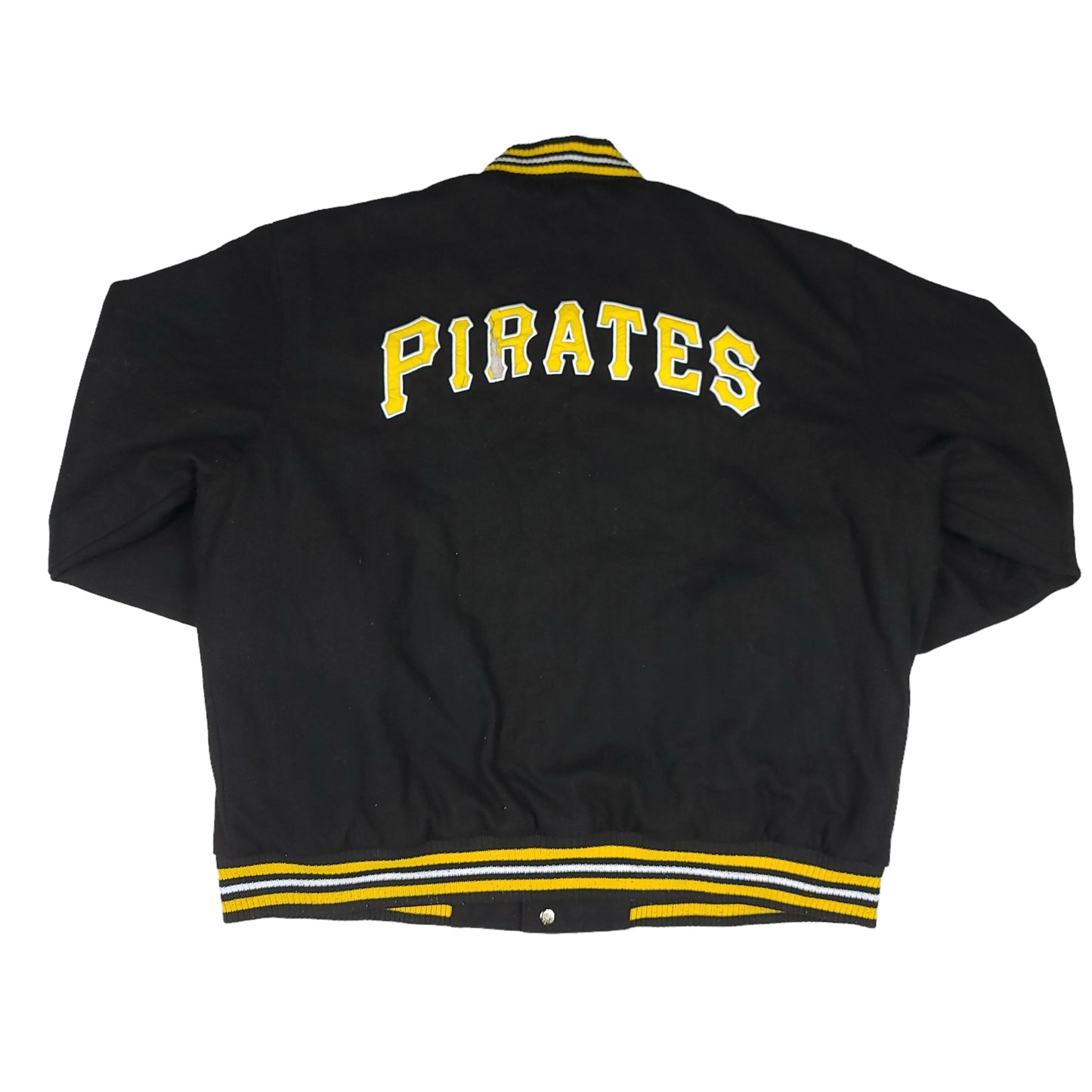 Vintage Pittsburgh Pirates MLB Black Jeff Hamilton Jacket