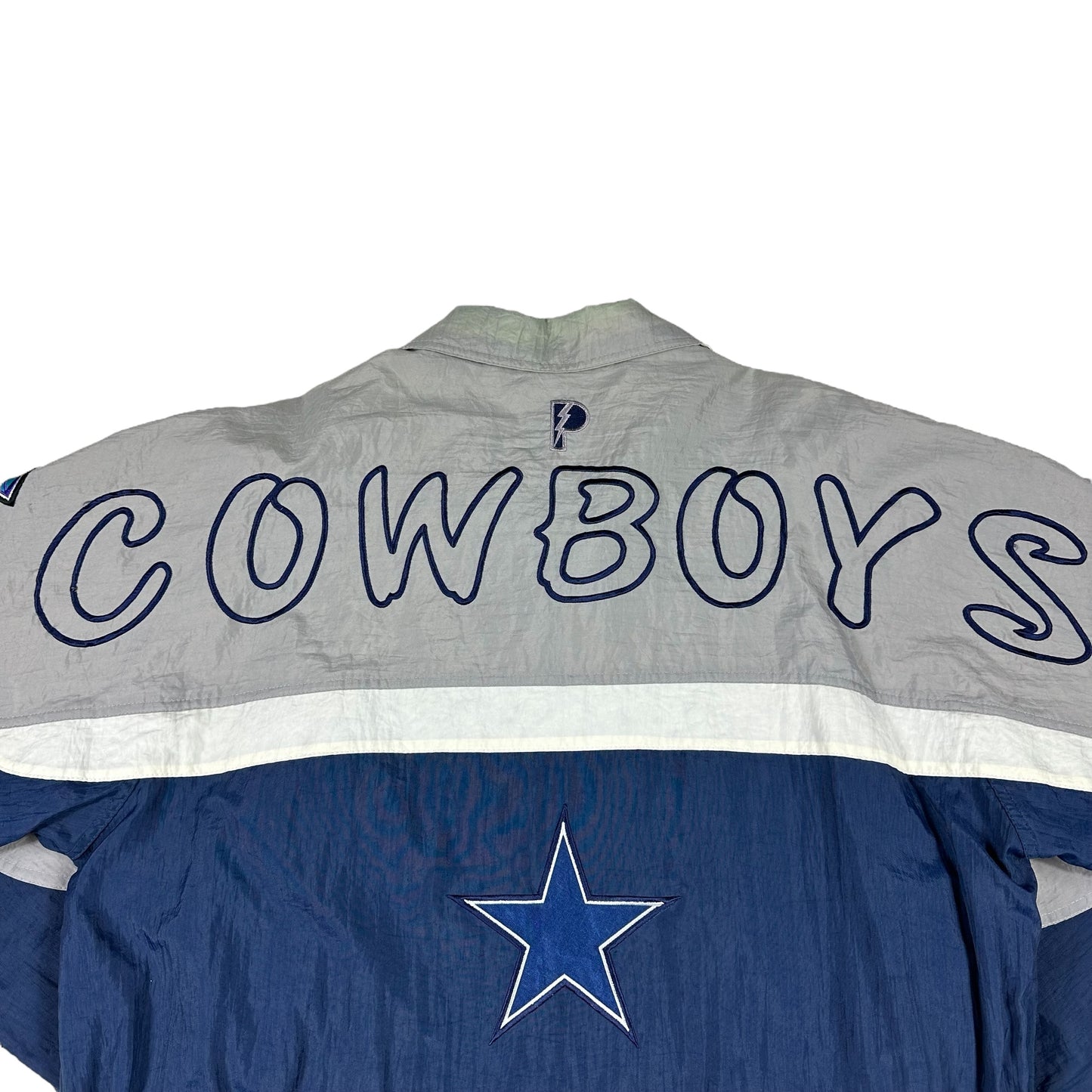 Vintage Dallas Cowboys Jacket Windbreaker Parka Pro Player
