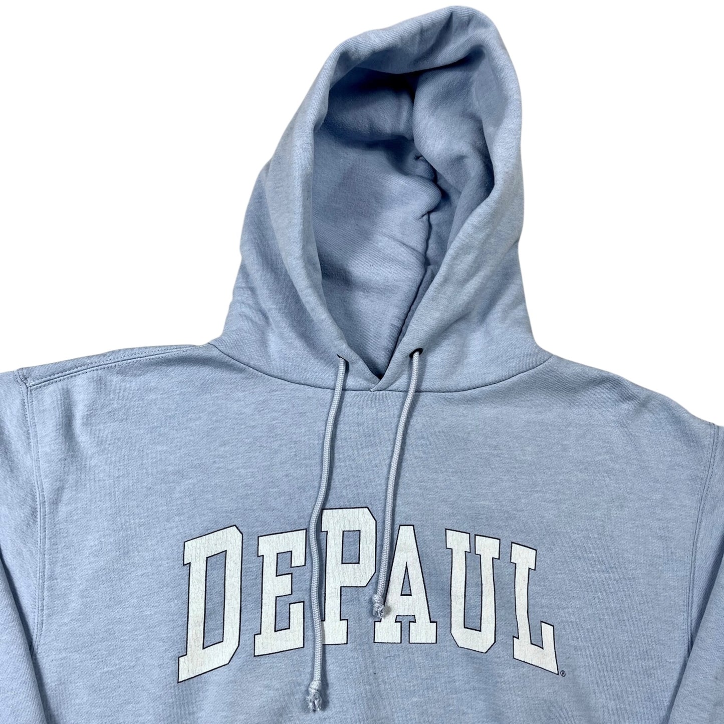Vintage Depaul University Hoodie Jansport Baby Blue