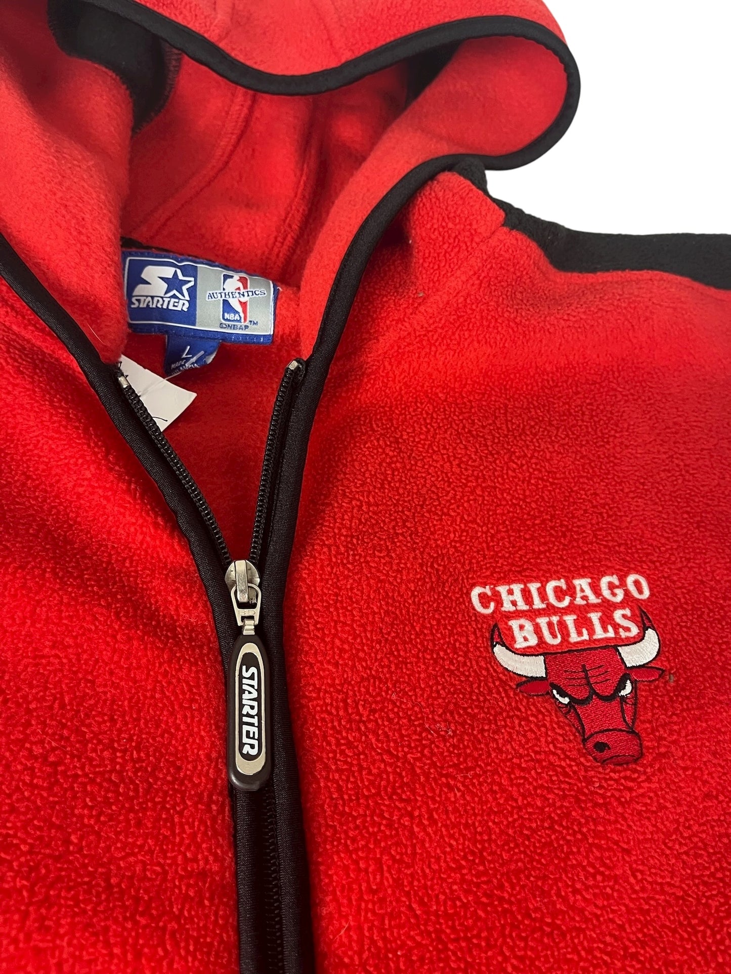 Vintage Chicago Bulls Sweater NBA Fleece Hooded