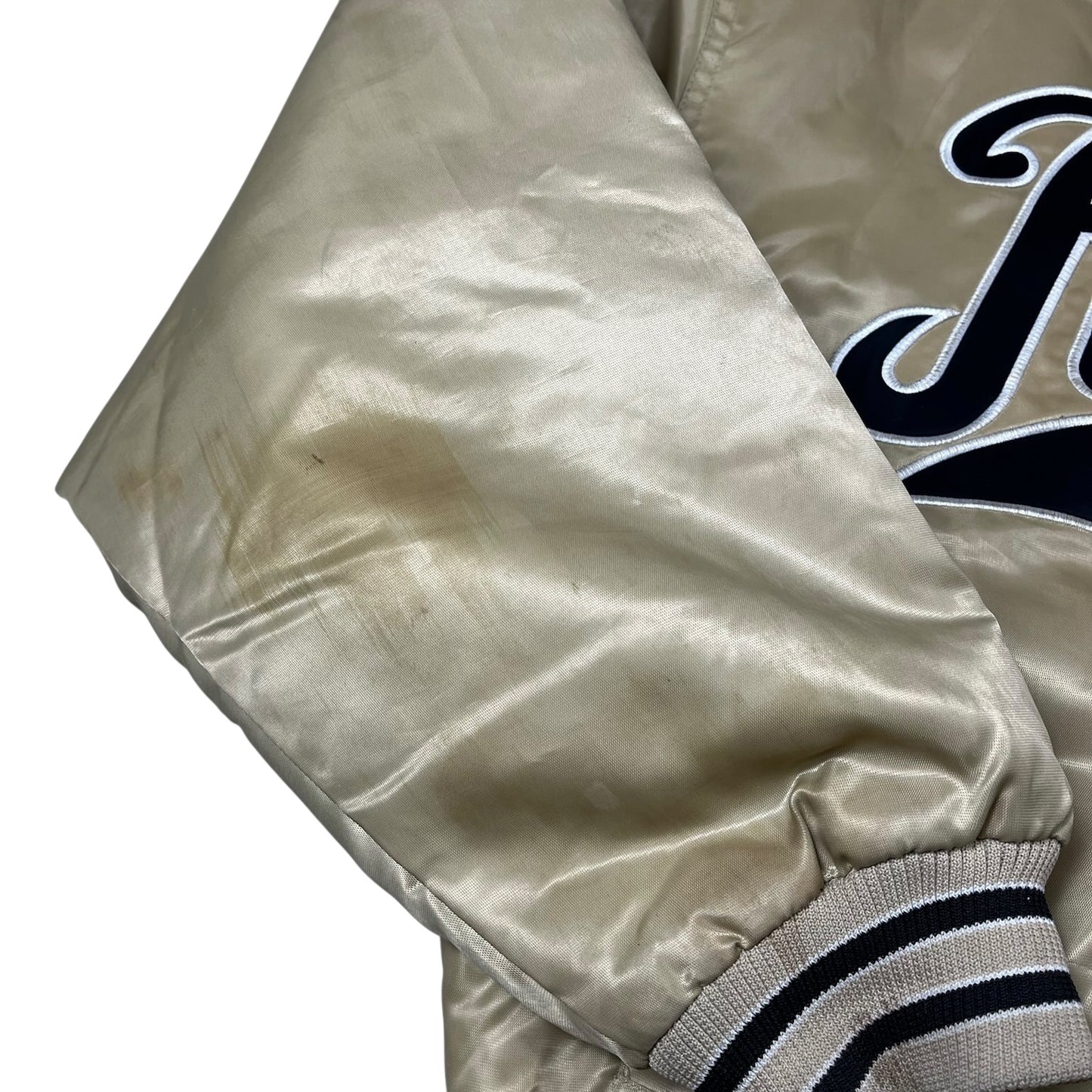 Vintage Purdue University Jacket Satin Bomber