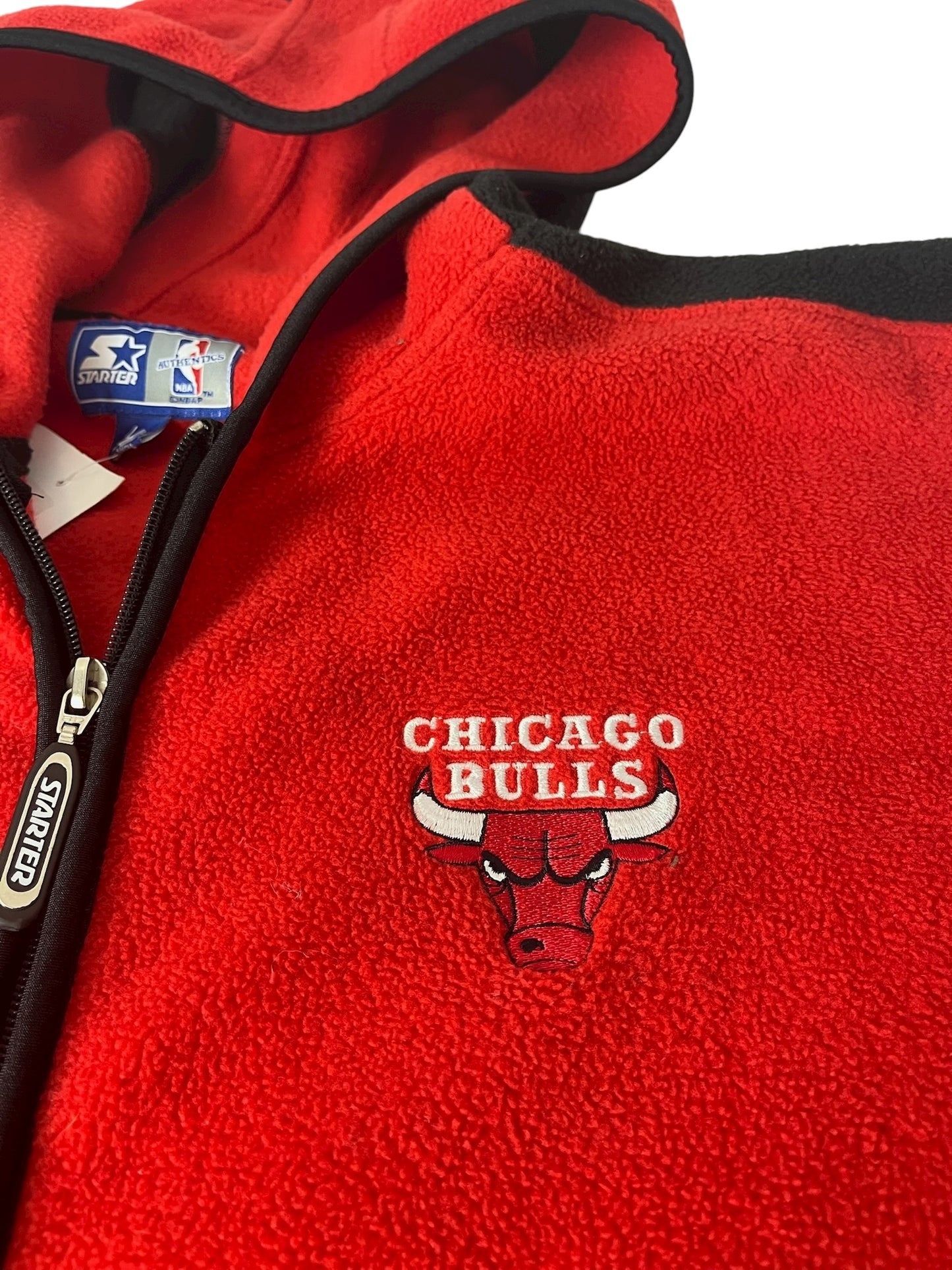 Vintage Chicago Bulls Sweater NBA Fleece Hooded