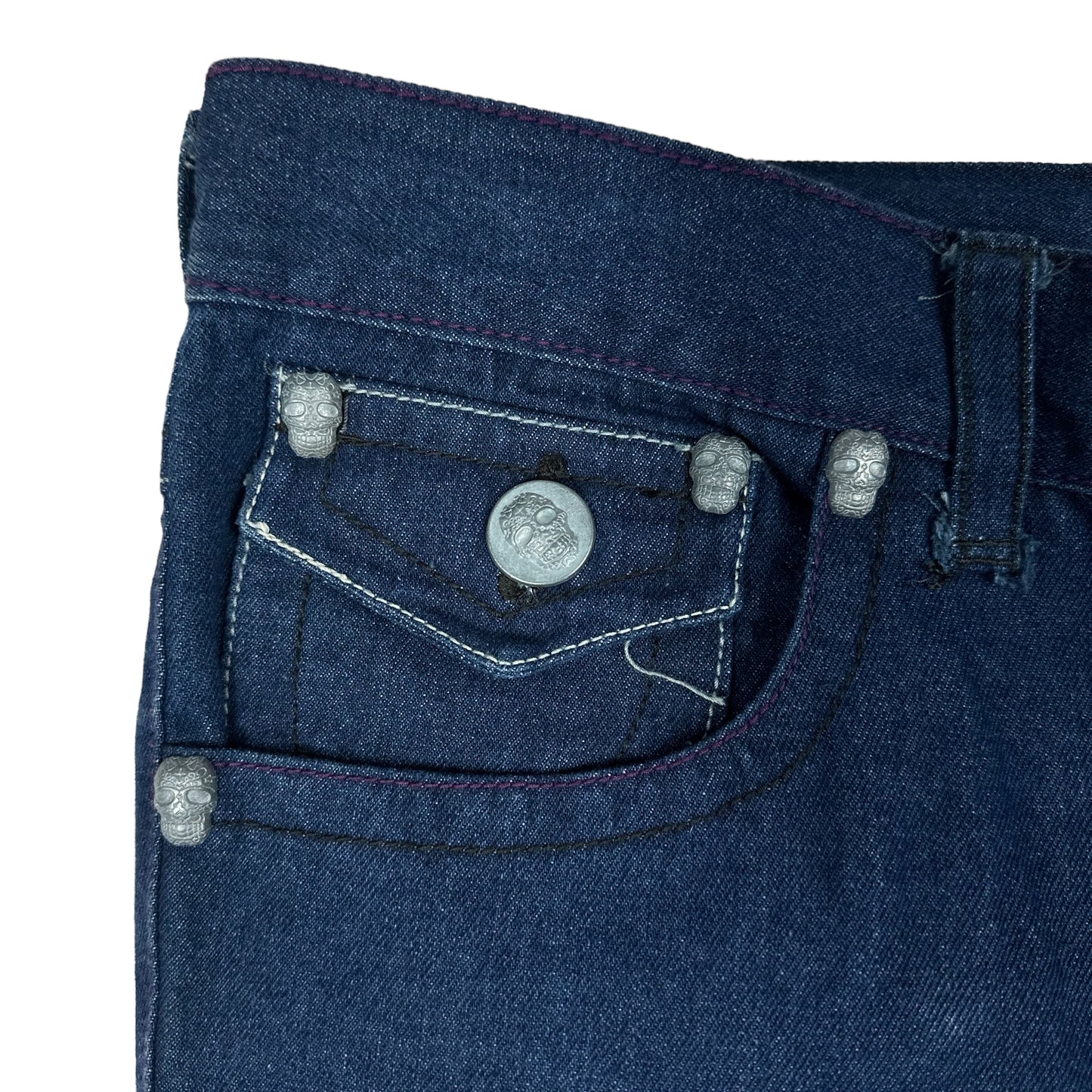 Vintage Y2K Women's Laguna Beach Blue Denim Pants