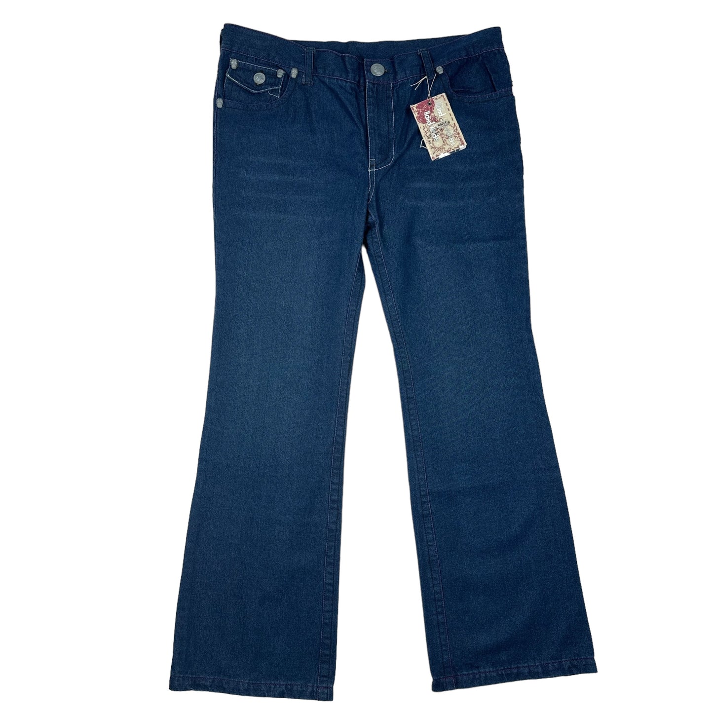 Vintage Y2K Women's Laguna Beach Blue Denim Pants