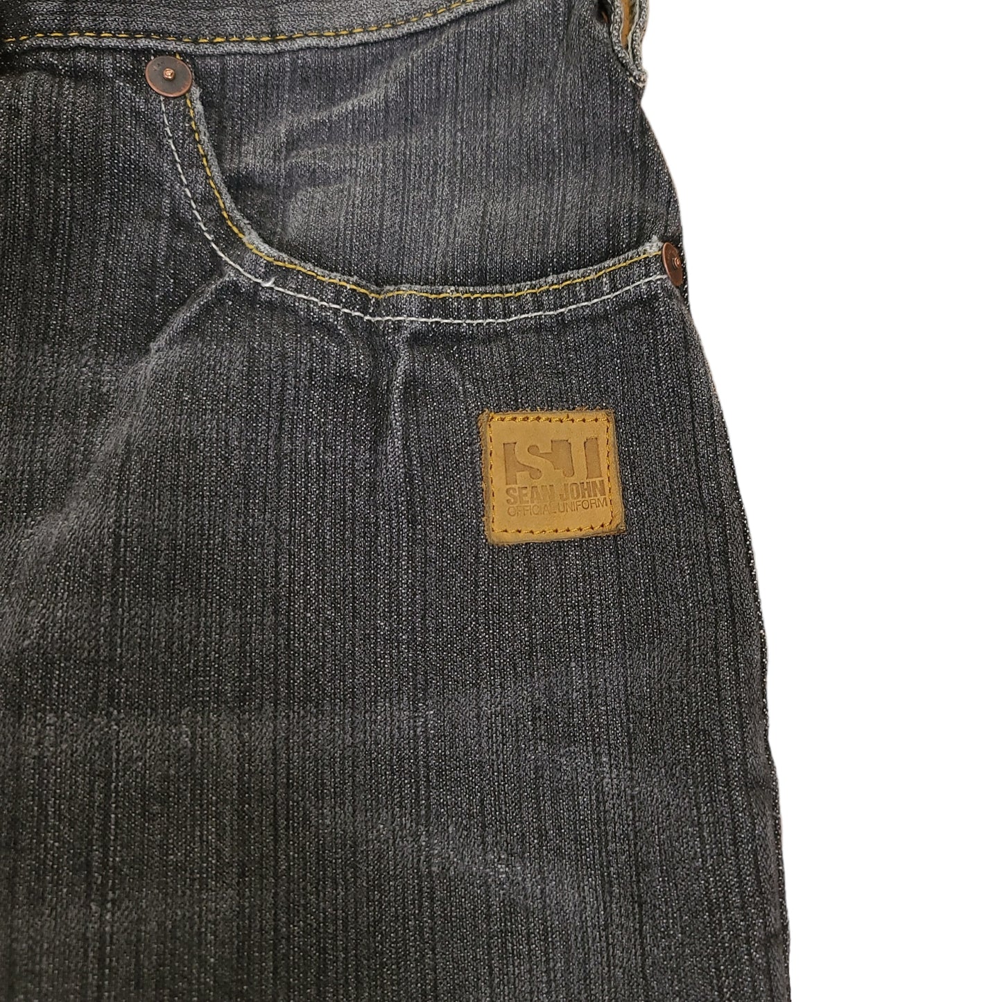 Vintage Y2K Black Sean Jean Denim Pants