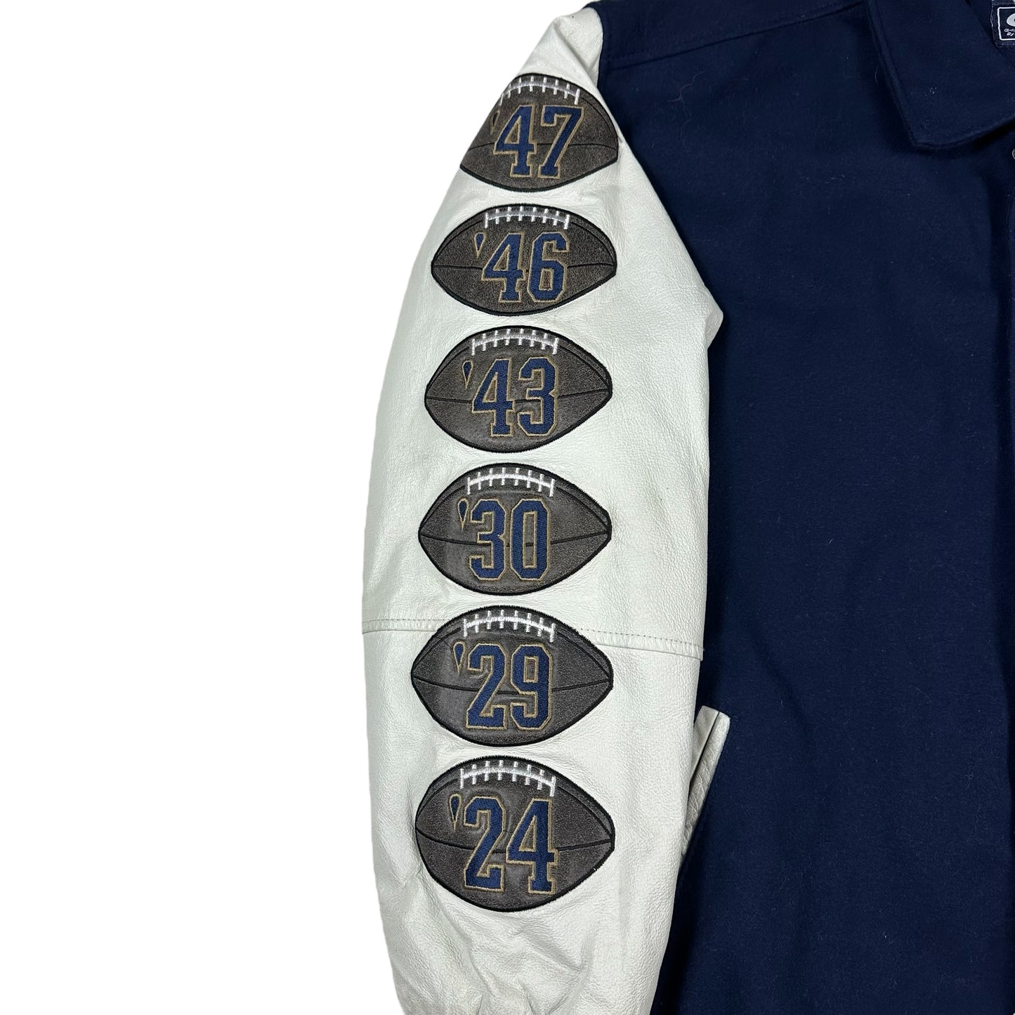 Vintage Notre Dame University Jacket Letterman GIII