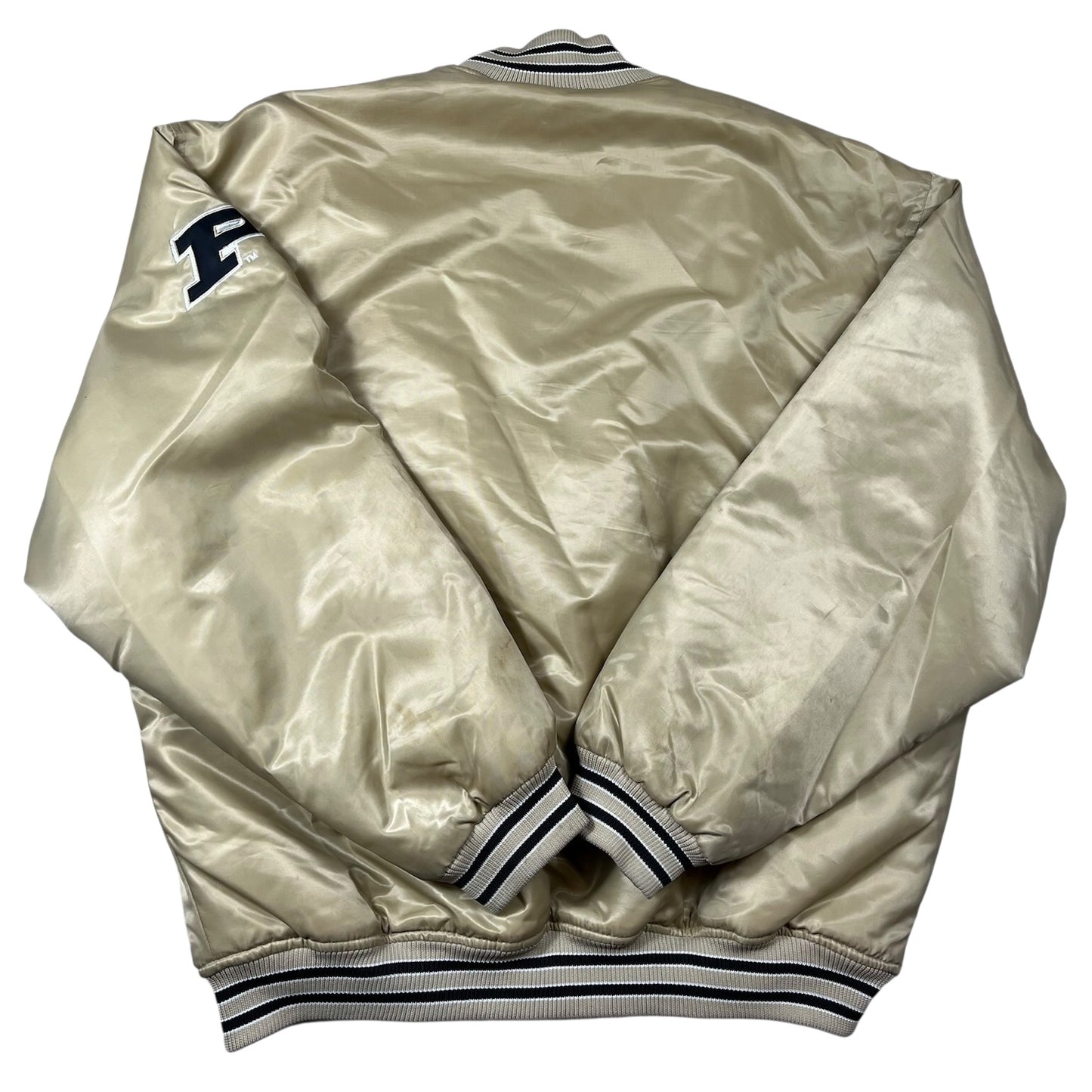 Vintage Purdue University Jacket Satin Bomber