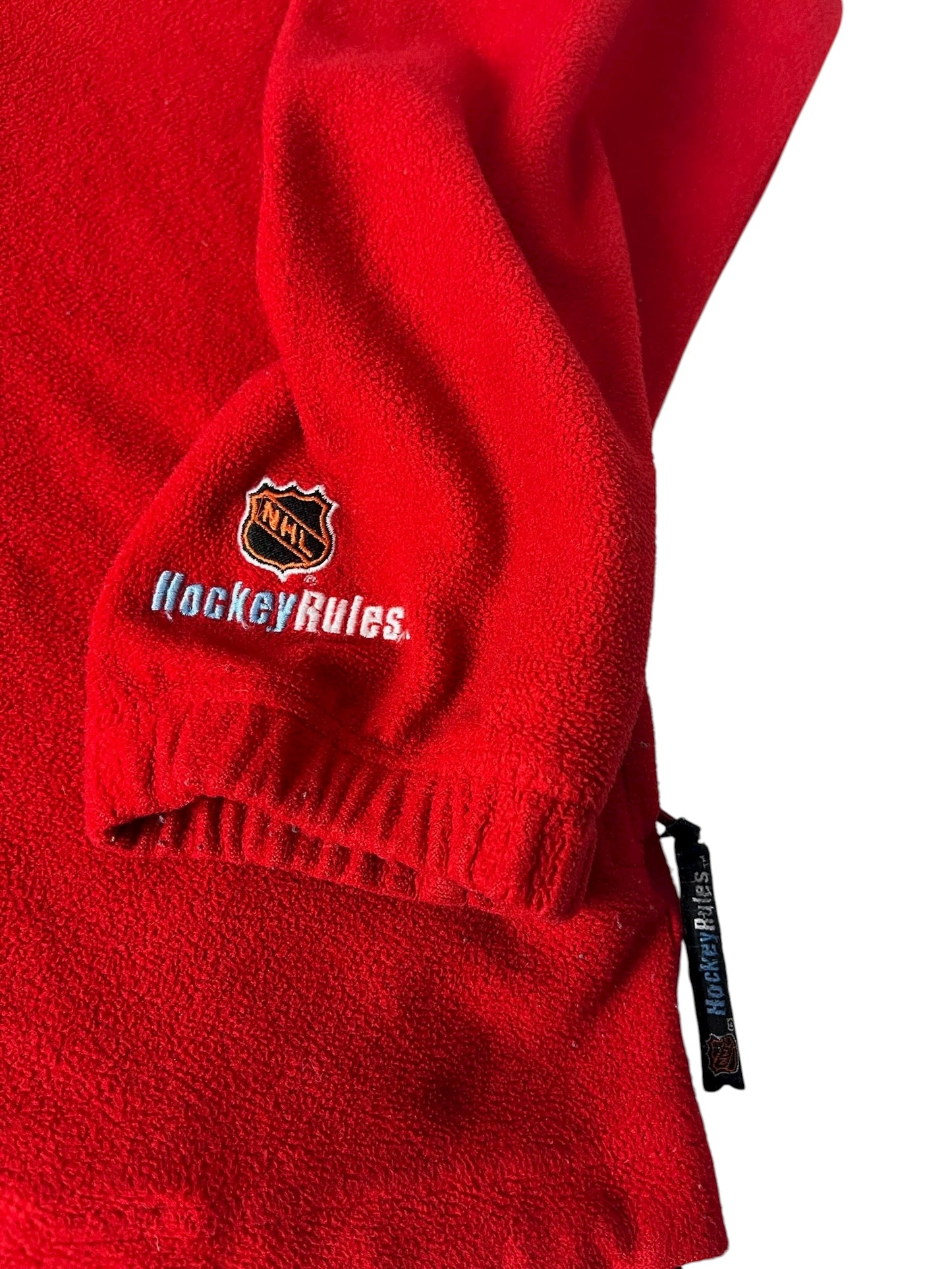 Vintage Chicago Blackhawks Jacket NHL Hockey Fleece 90's