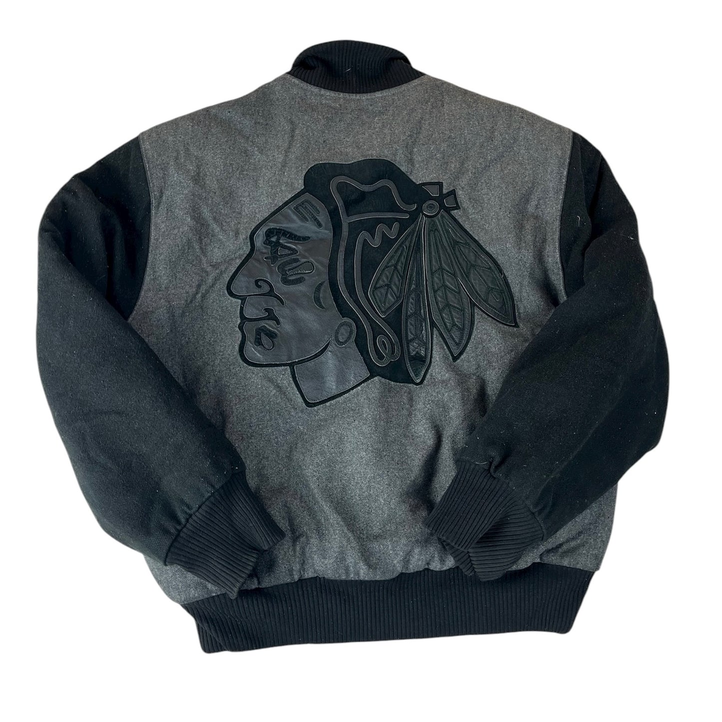 Vintage Chicago Blackhawks Jacket Wool Varsity JH Design