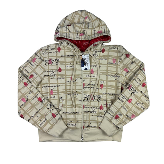 Vintage Paco Jeans Hoodie Women's Zip Up Y2K