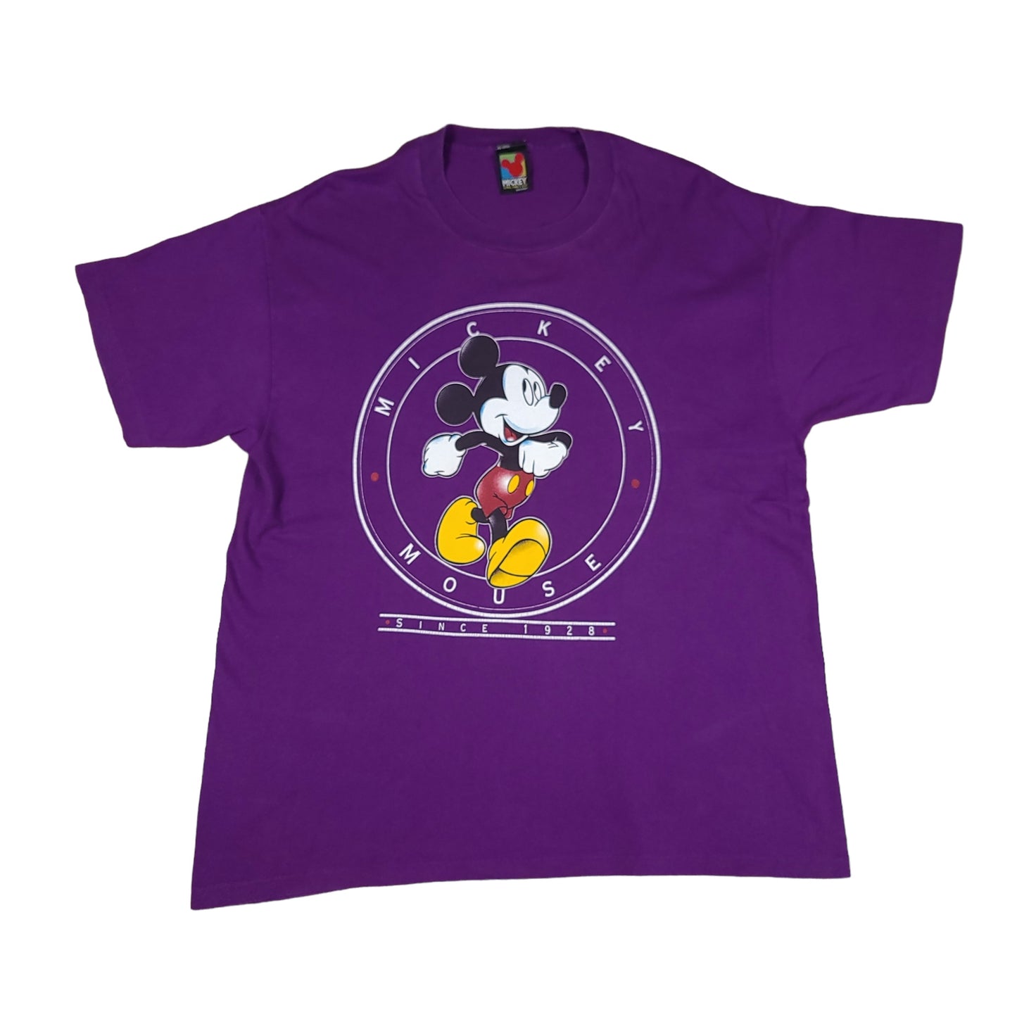 Vintage Purple Mickey Mouse Disney Unlimited Tee