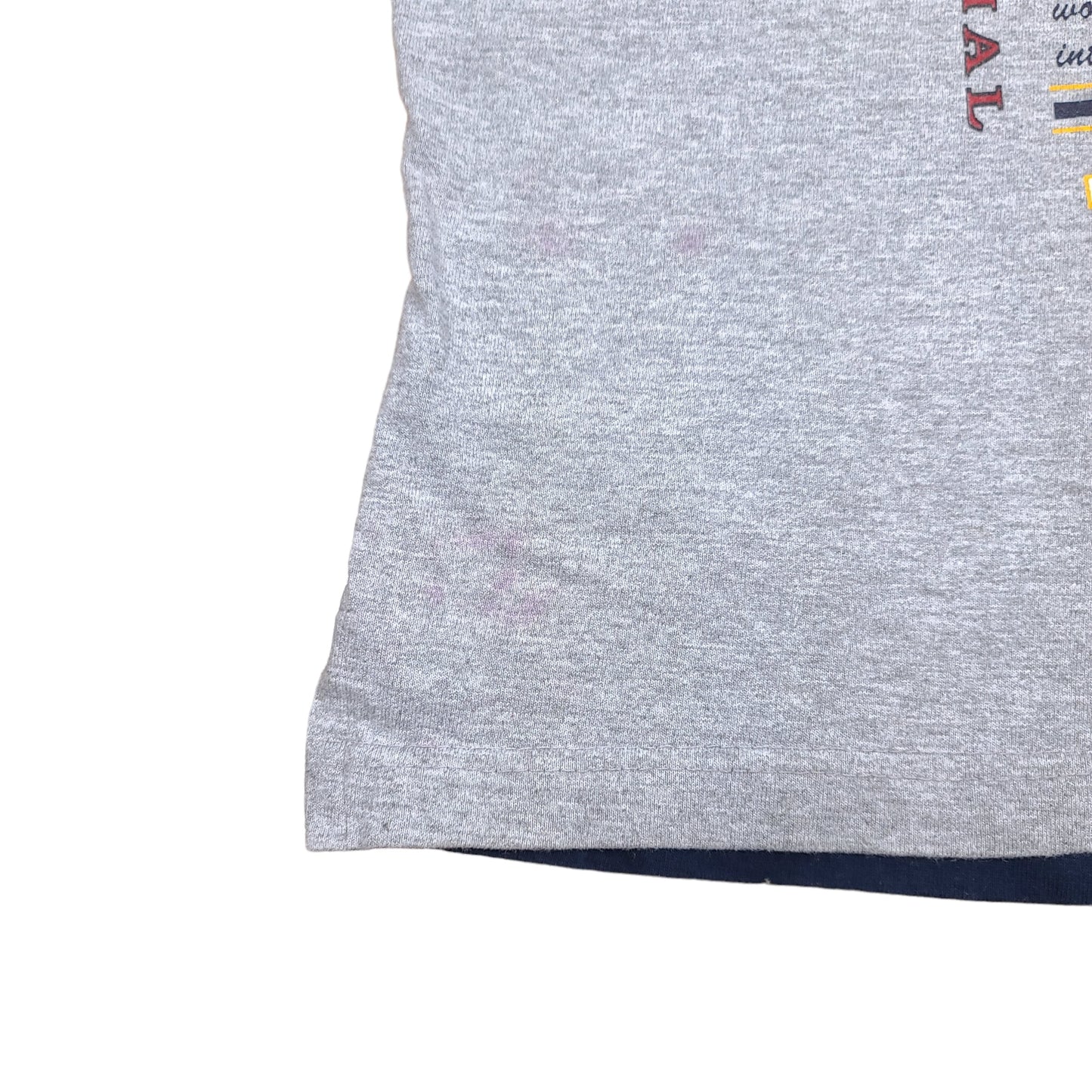 Vintage University of Michigan Tank Top Gray & Blue