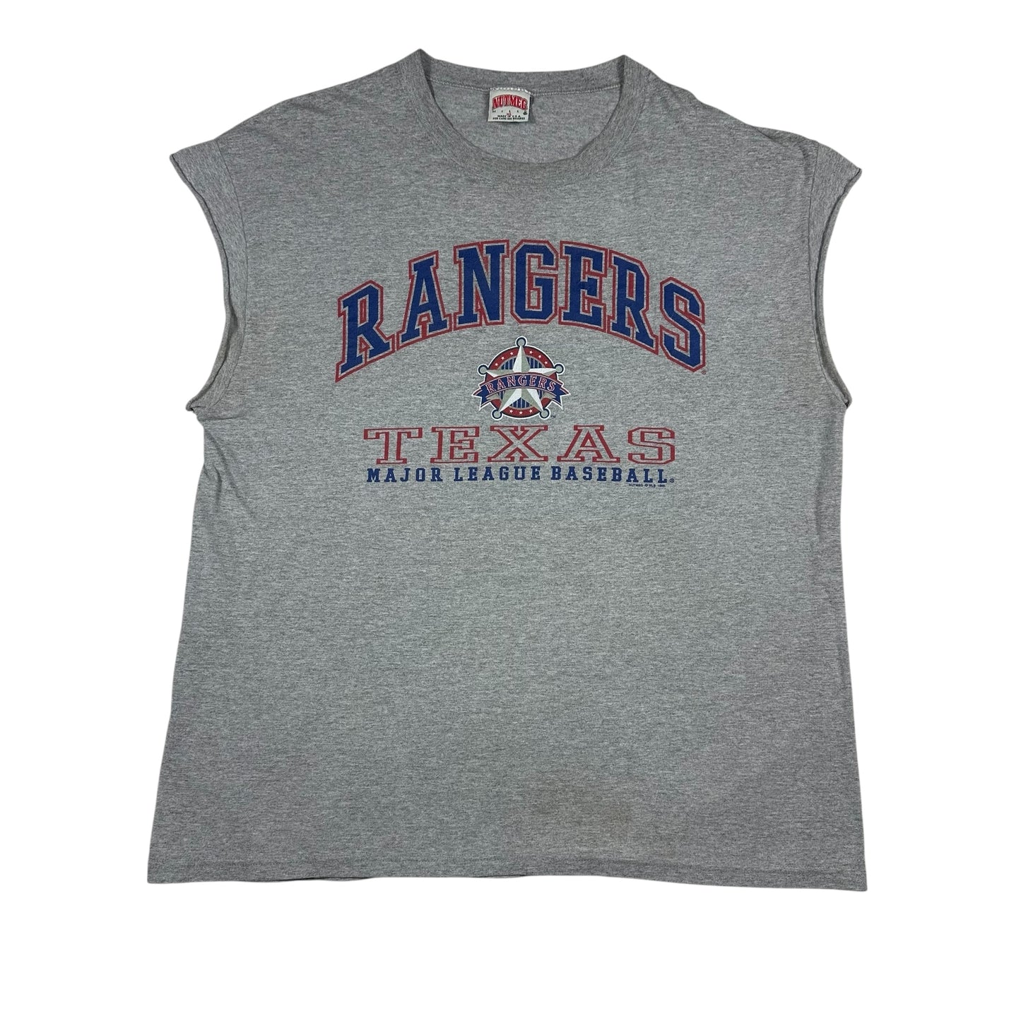 Vintage Texas Rangers Shirt Nutmeg Cut Off