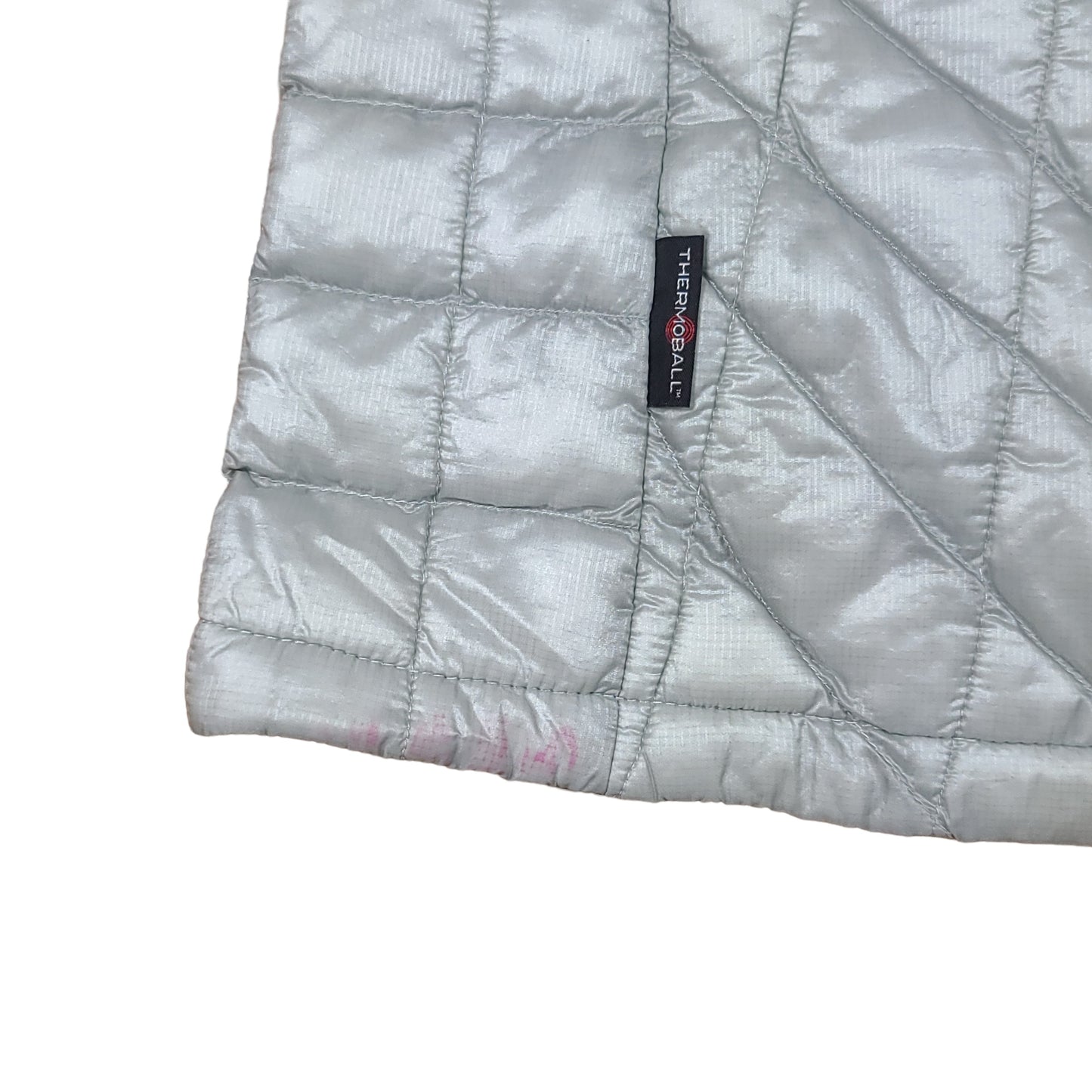 Women's North Face Gray Thermoball Puffer Jacket