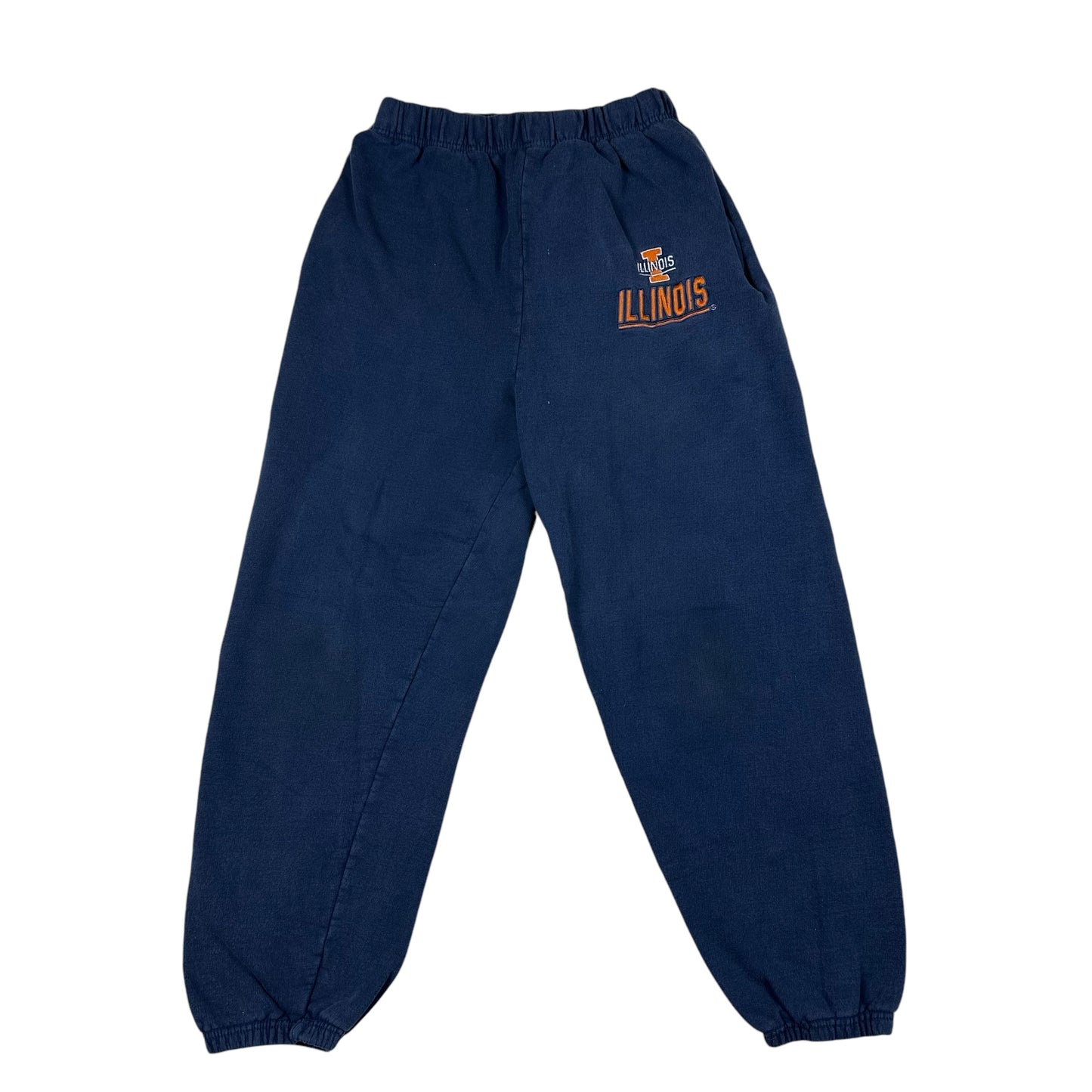 Vintage University of Illinois Sweatpants Youth Blue