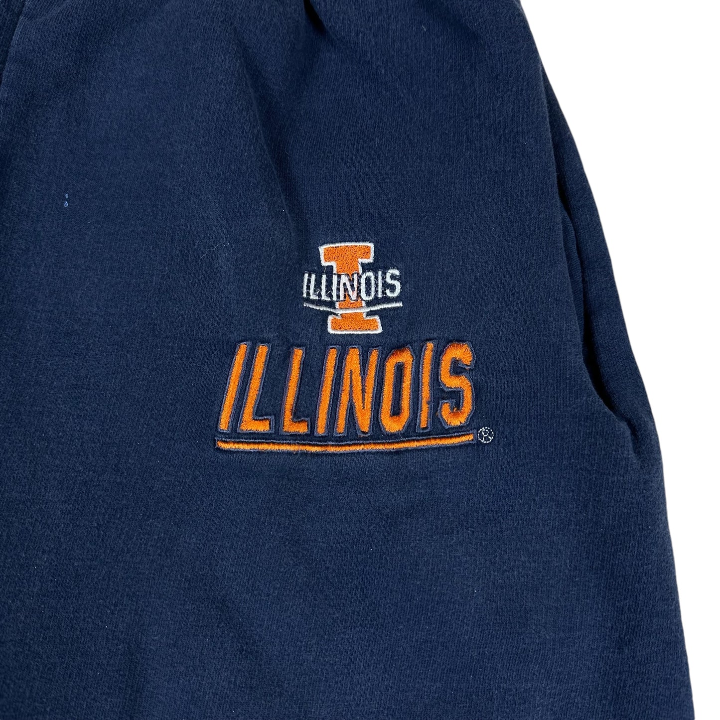 Vintage University of Illinois Sweatpants Youth Blue