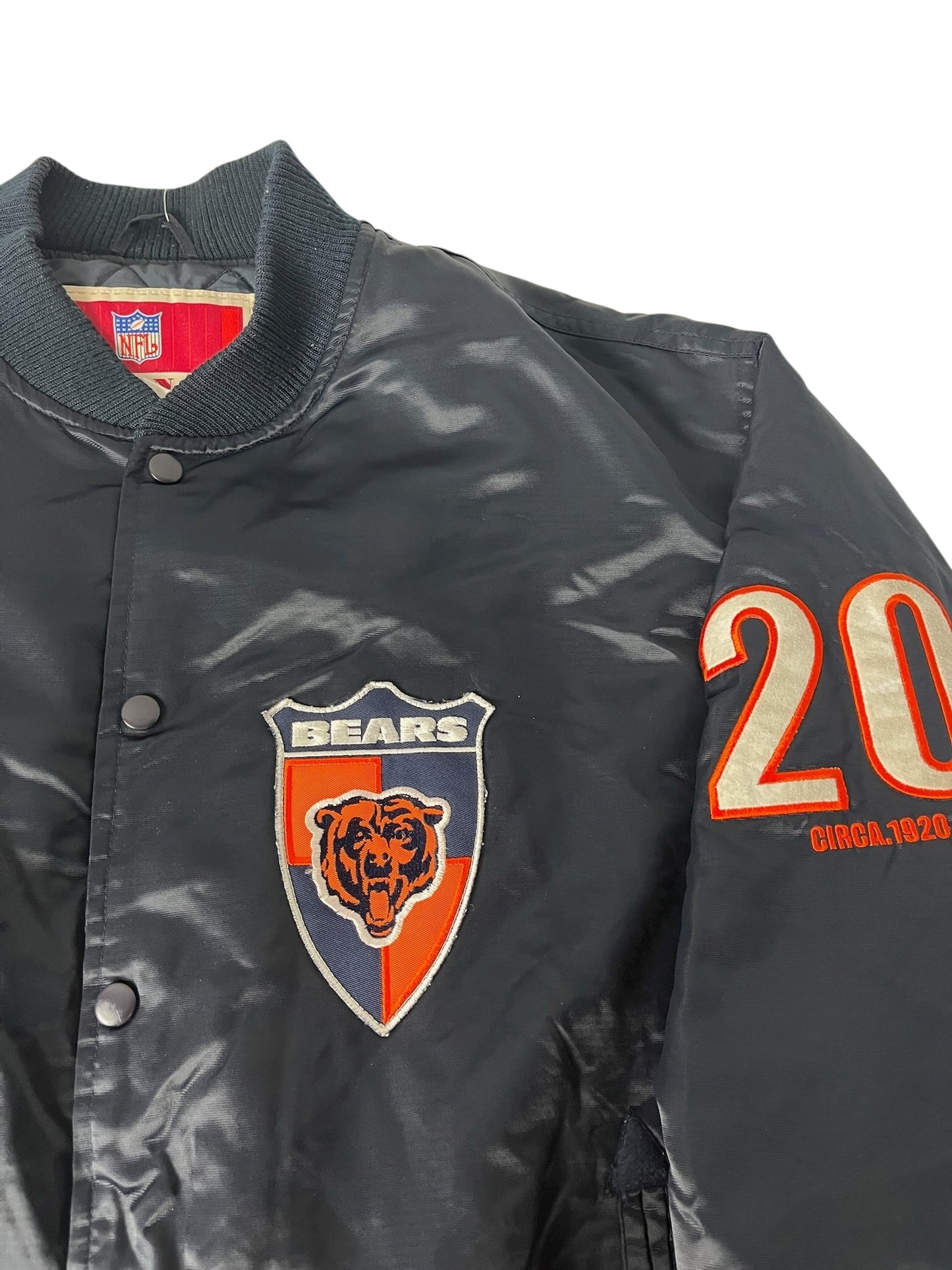 Vintage Chicago Bears Jacket NFL #20 Originals Satin Bomber