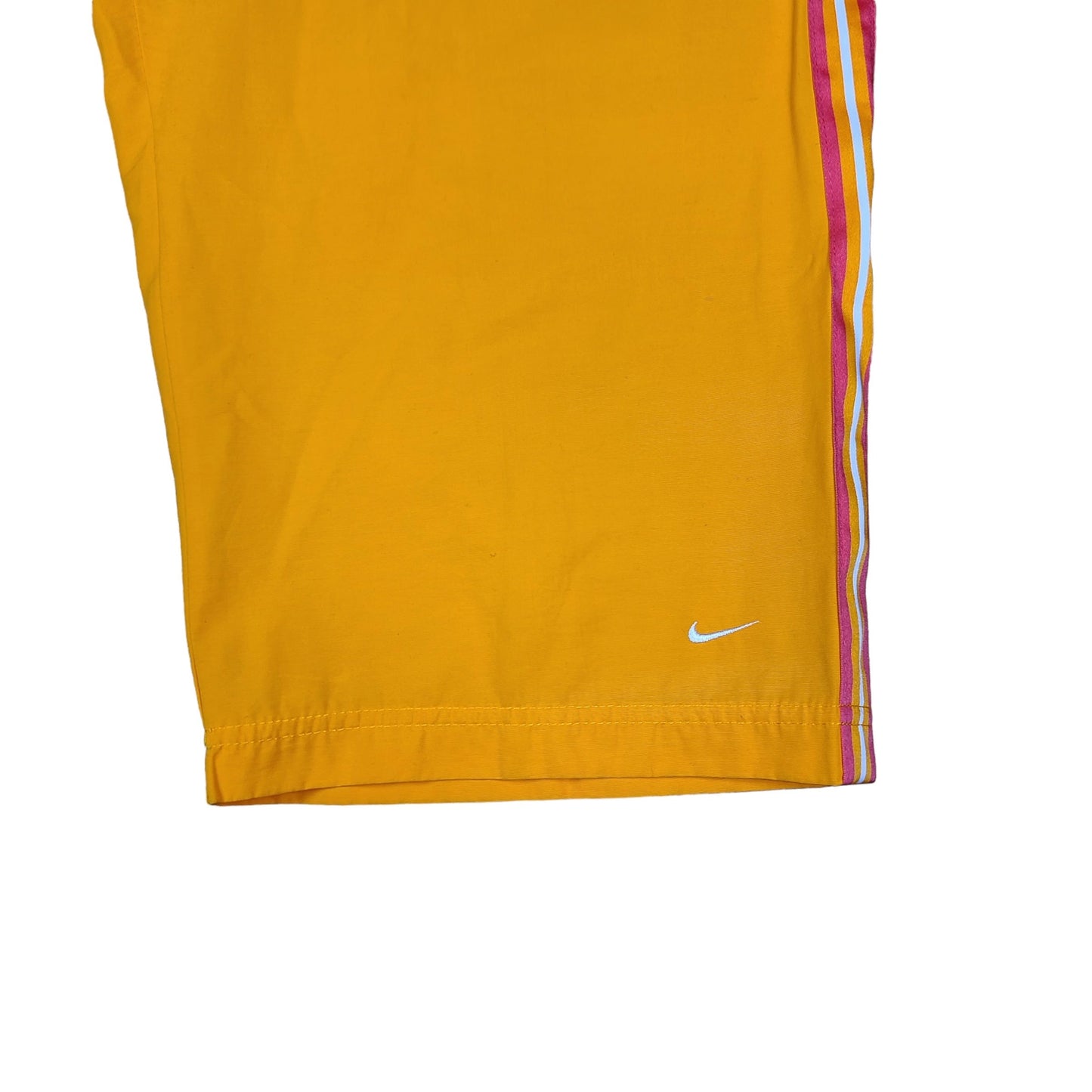 Vintage Nike Track Pants Y2K Orange Youth