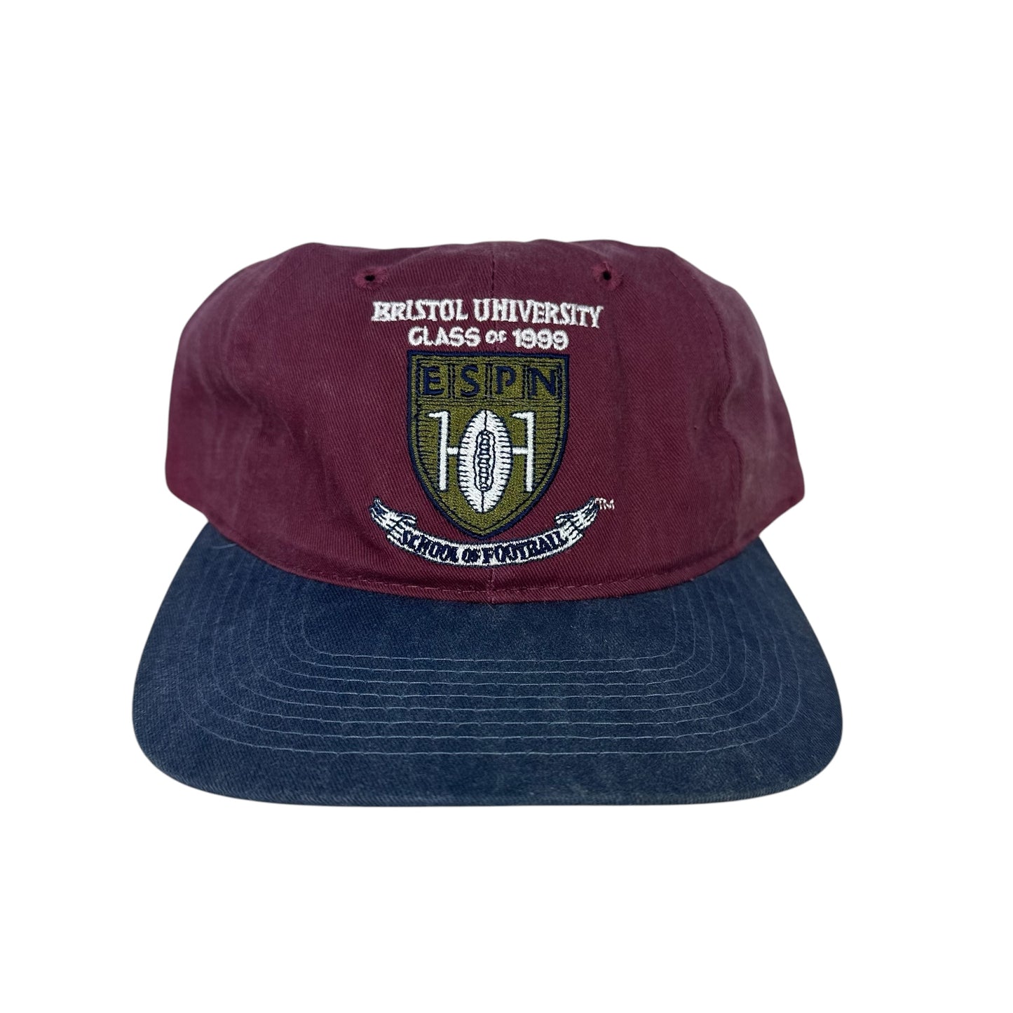 Vintage University of Bristol Hat ESPN Football