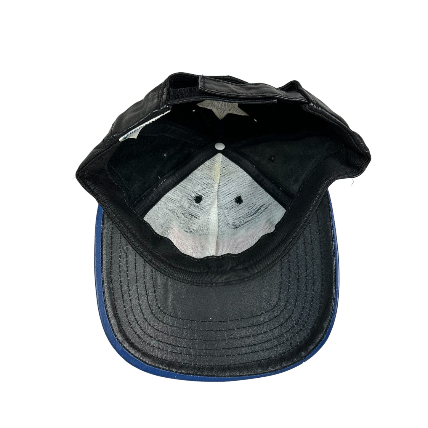 Vintage New York Giants Hat Leather Jeff Hamilton