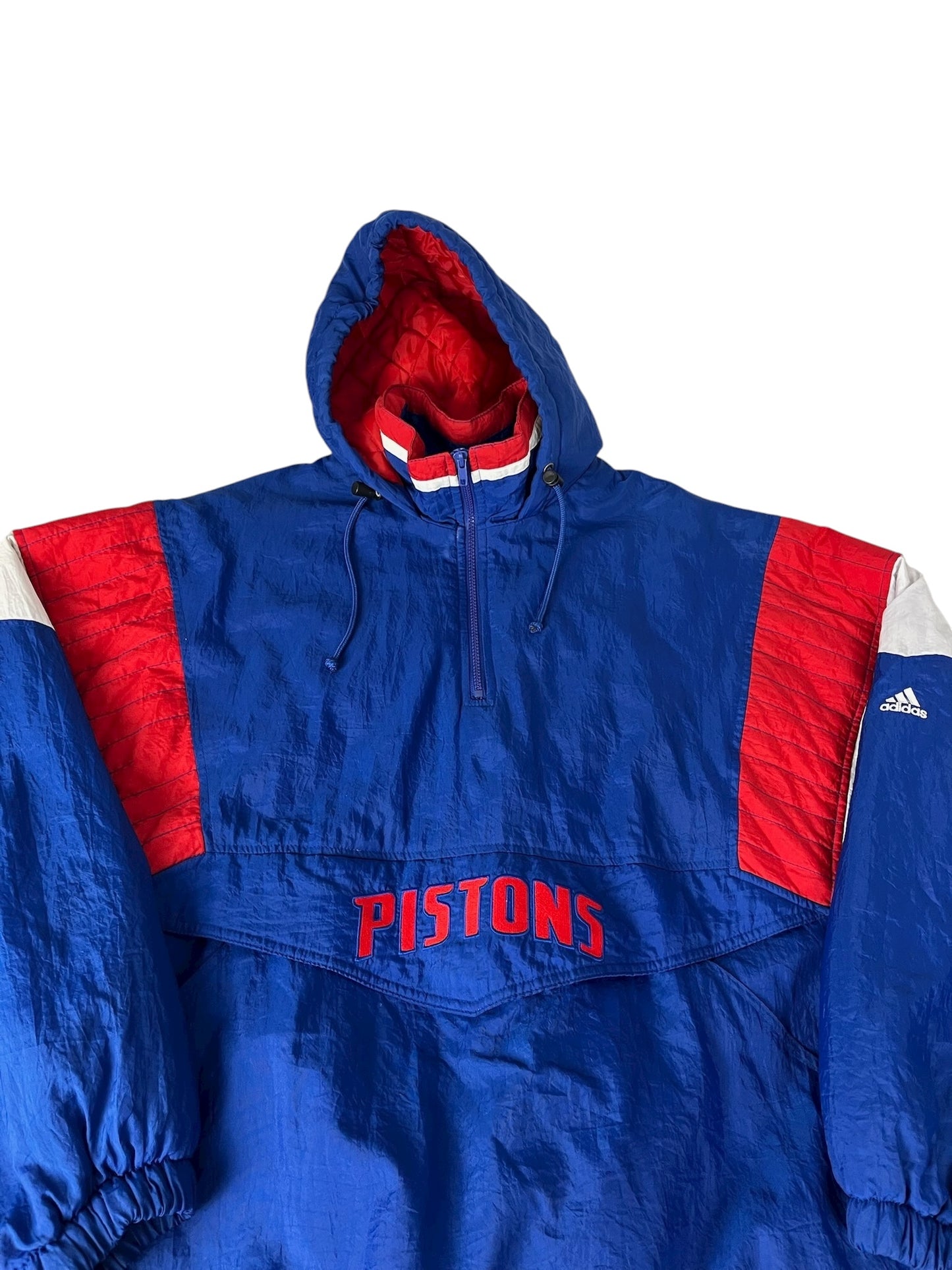 Vintage Detroit Pistons Jacket NBA Adidas Zip Up
