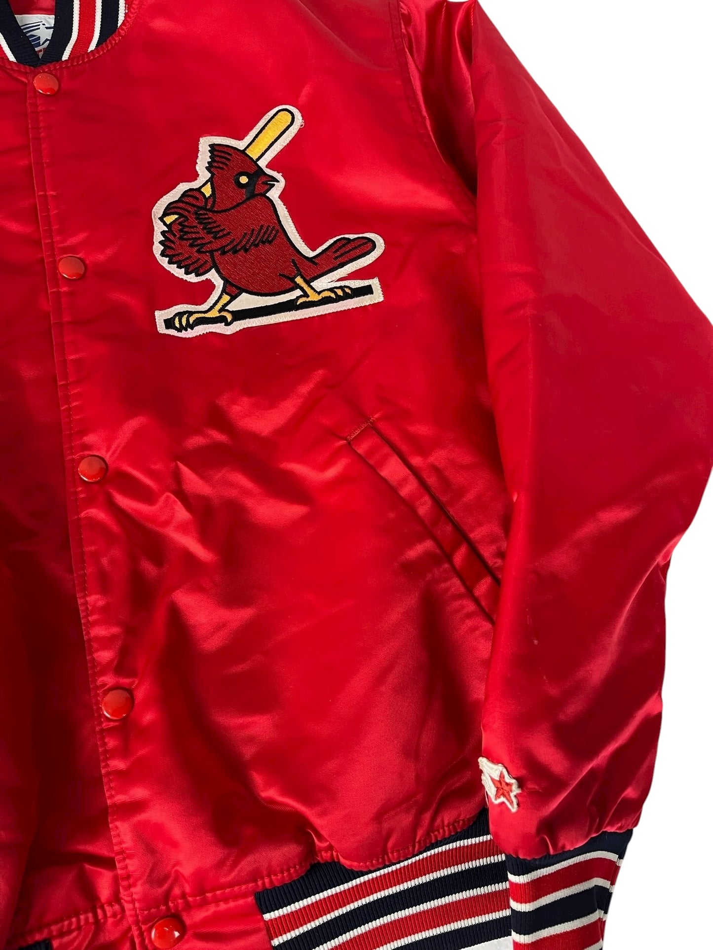 Vintage St. Louis Cardinals Jacket Starter Satin 90s